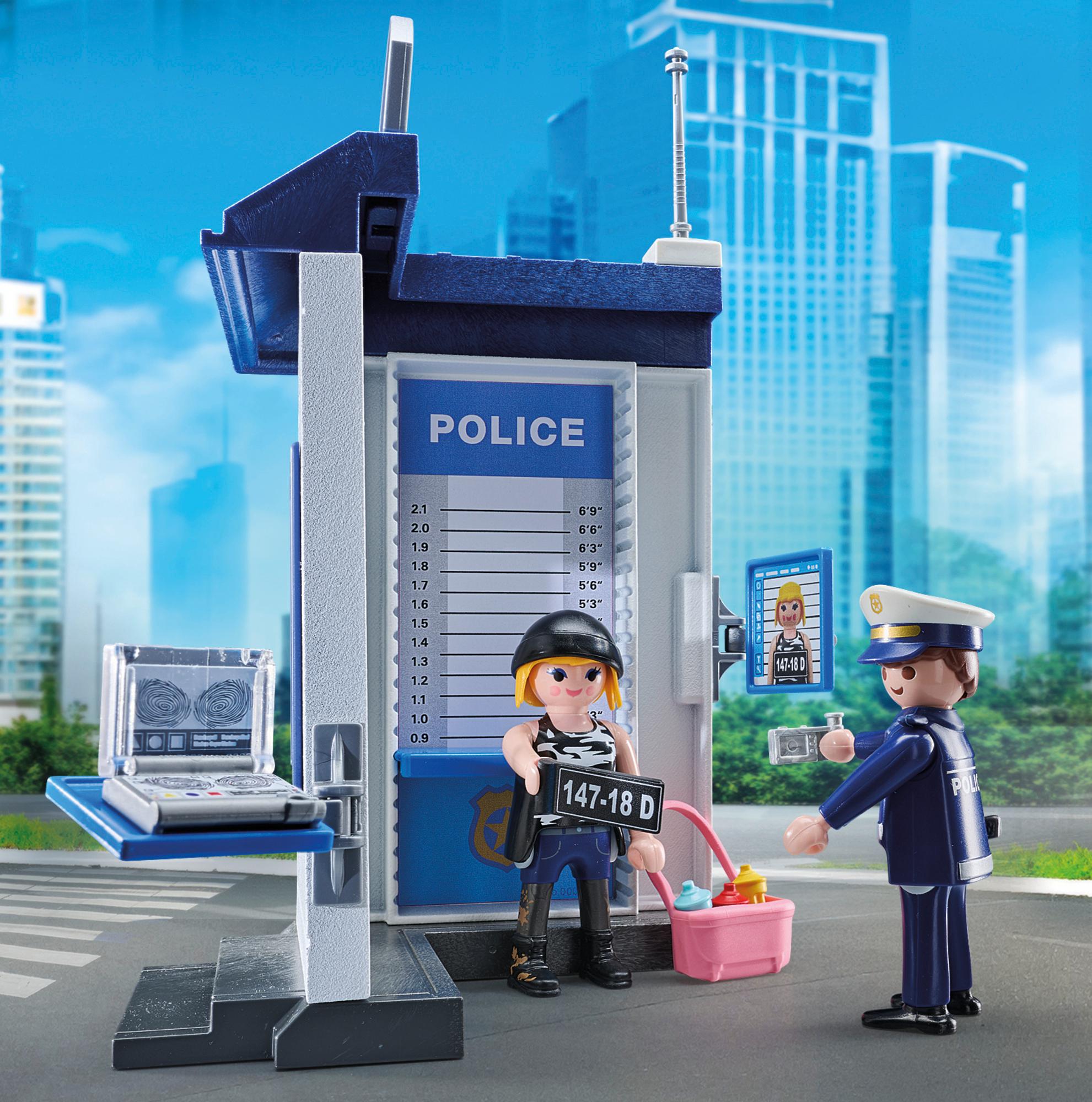 Produktbild PLAYMOBIL 71733 ACTION HEROES Polizei Ermittlungszimmer 4 von 5