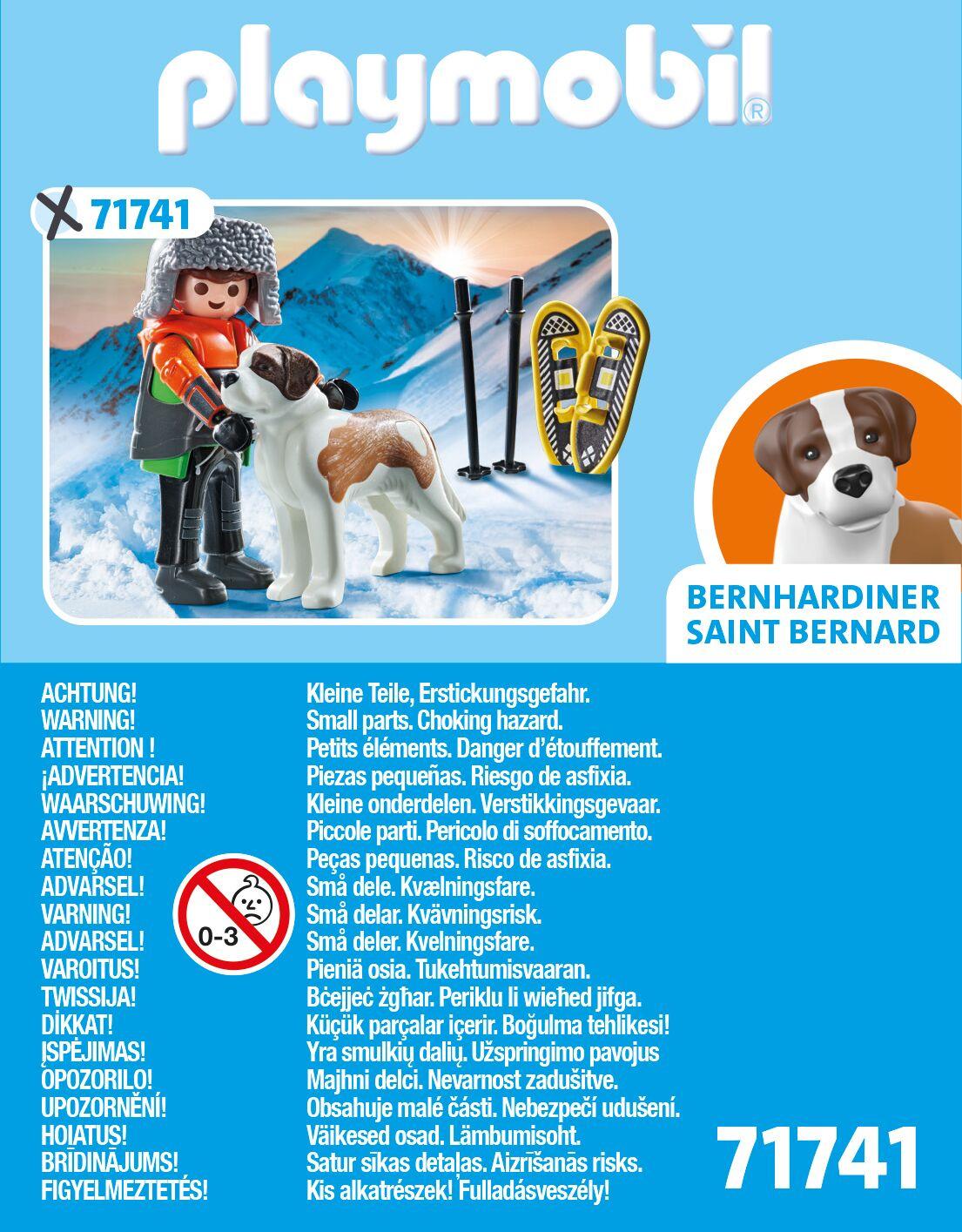 Produktbild PLAYMOBIL 71741 - my Life - Wanderer mit Bernhardiner 2 von 4