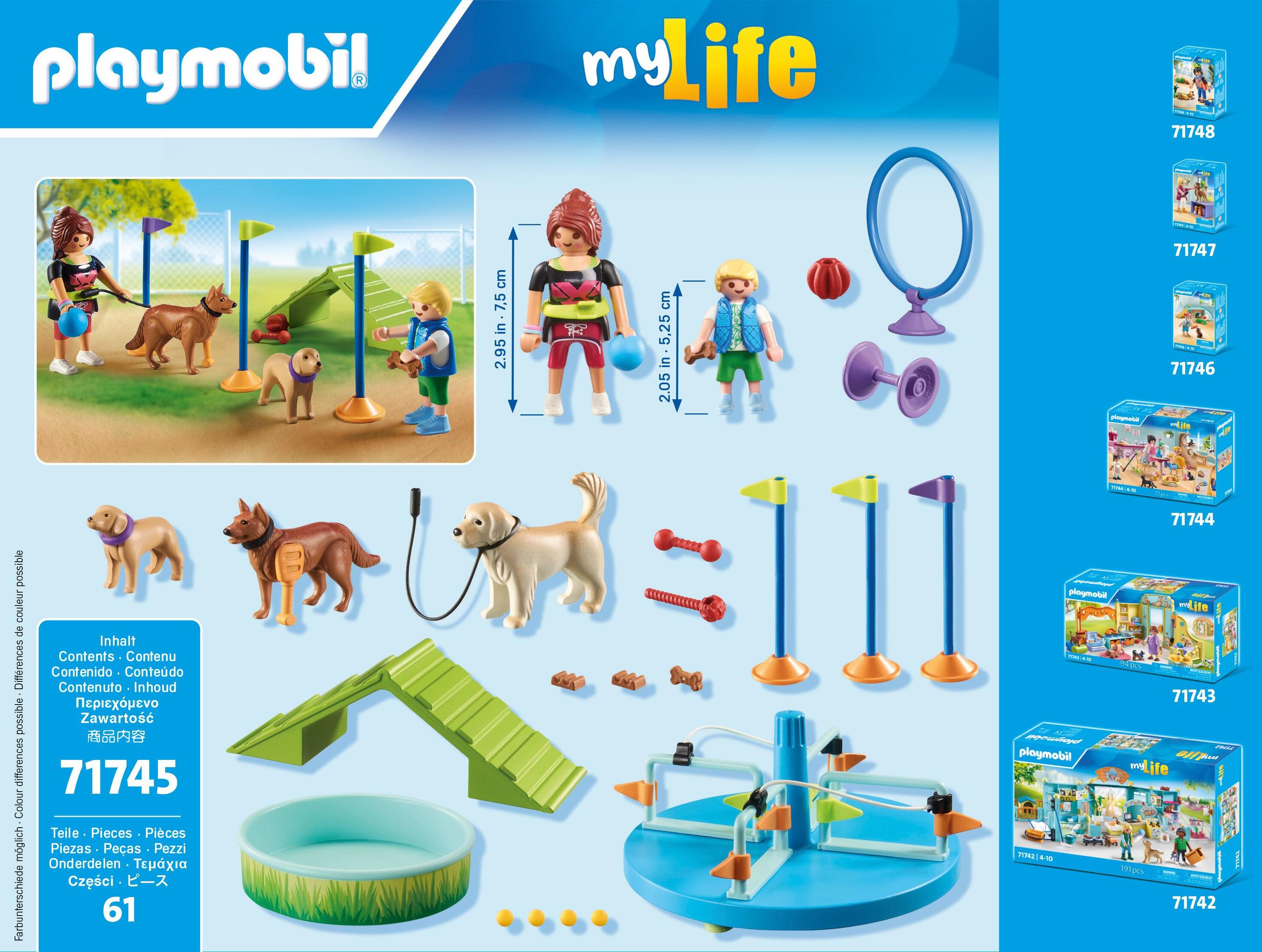 Produktbild PLAYMOBIL 71745 - my Life - Hundespielplatz 2 von 3
