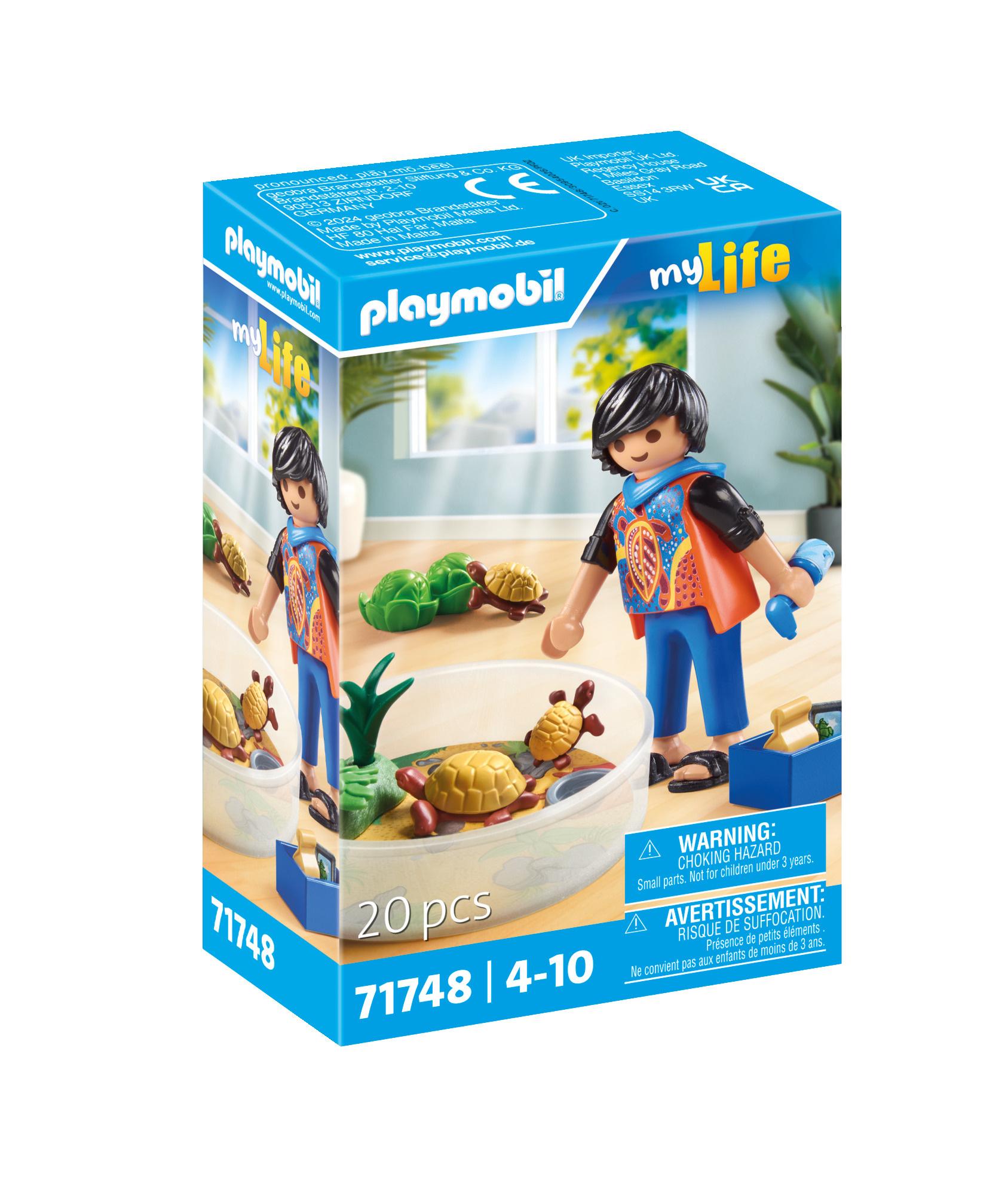 PLAYMOBIL 71748 - my Life - Schildkröten-Terrarium
