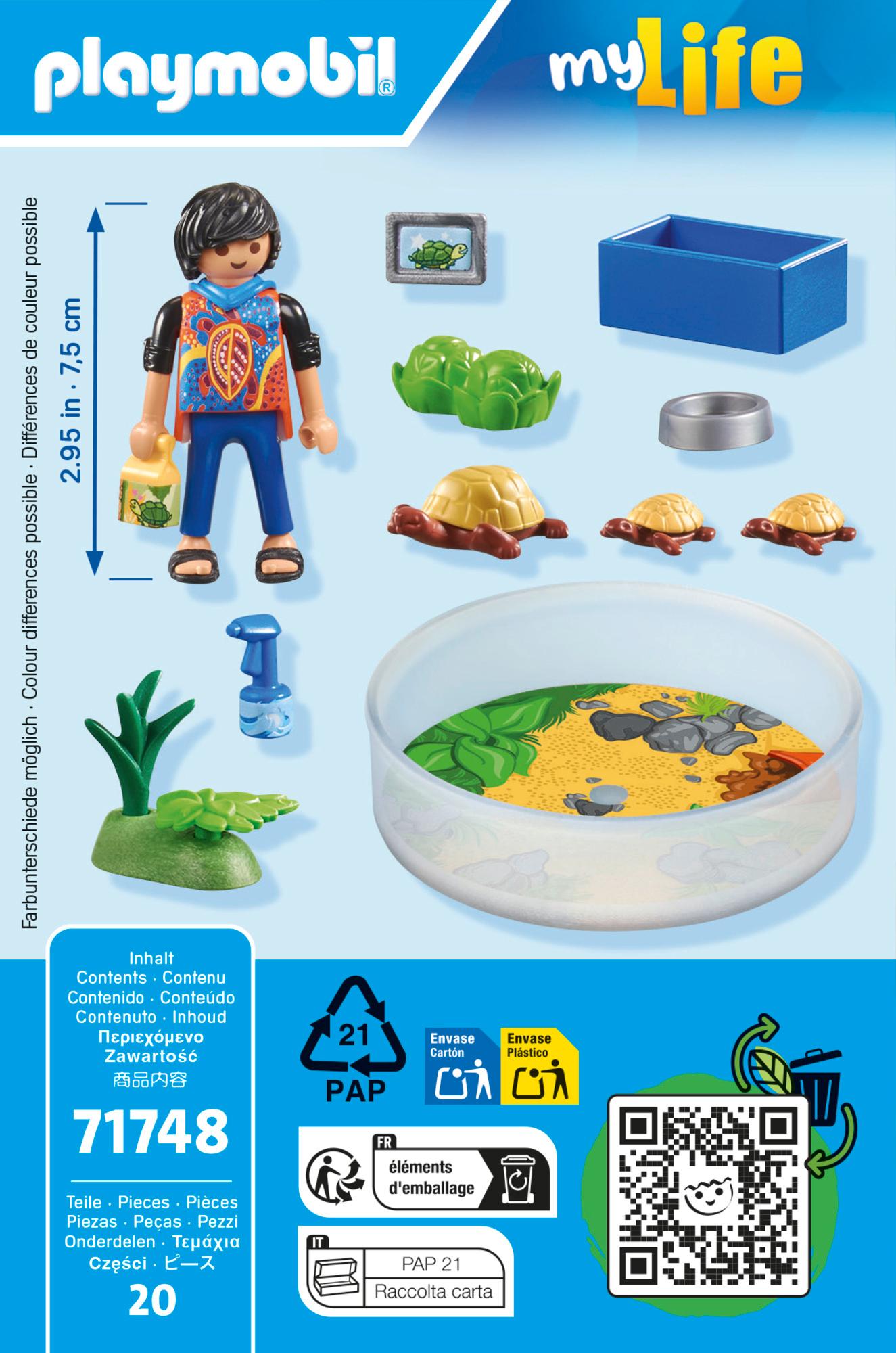 Produktbild PLAYMOBIL 71748 - my Life - Schildkröten-Terrarium 2 von 4