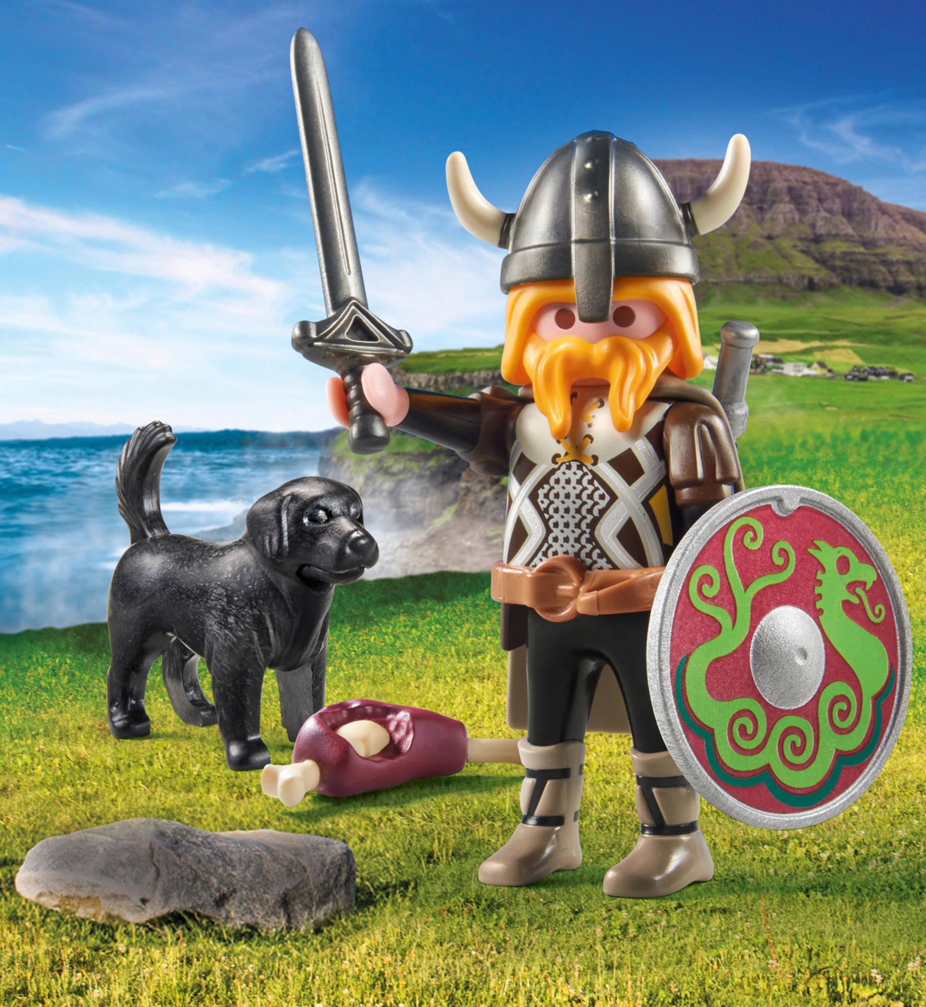 Produktbild PLAYMOBIL 71755 - Special Plus - Wikinger mit Wachhund 4 von 4
