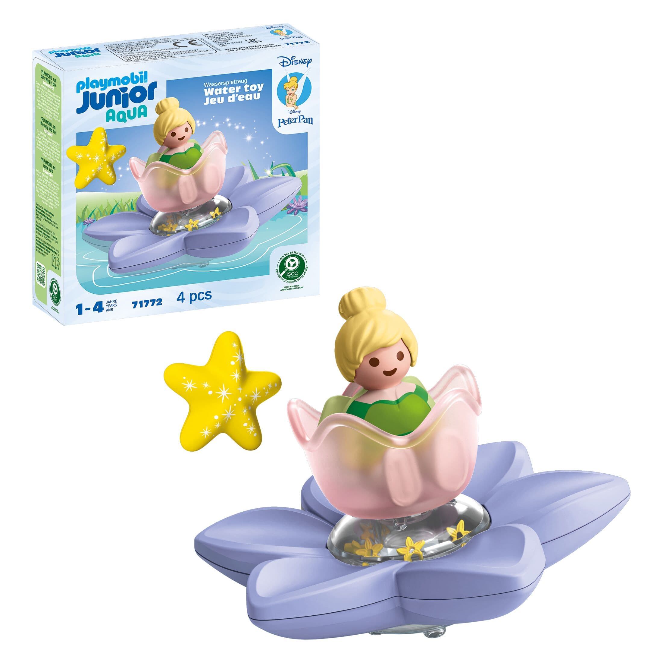 Produktbild PLAYMOBIL 71772 JUNIOR & Disney: Tinkerbells magische Feen-Schwimmblume 5 von 7