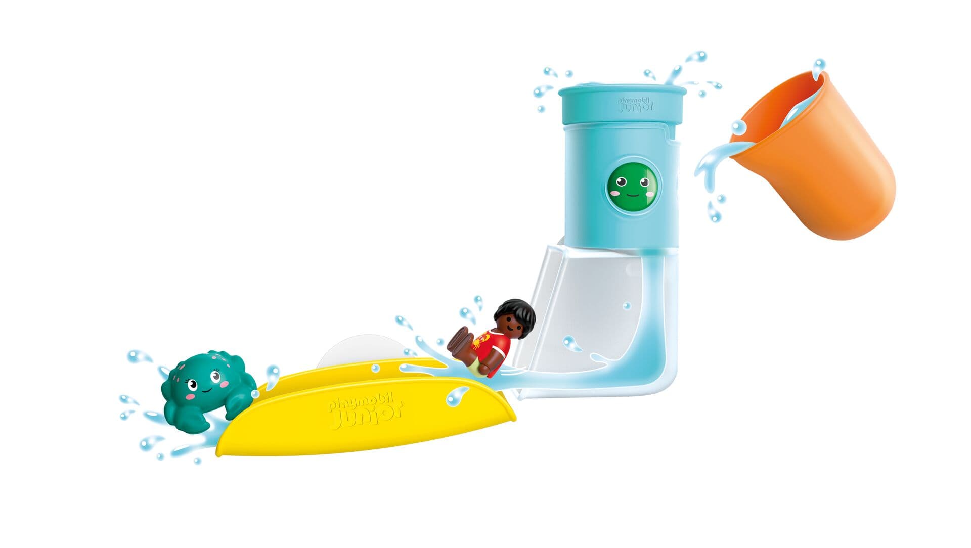 Produktbild PLAYMOBIL 71775 JUNIOR AQUA: Wasserfalltank mit Rutsche 5 von 5