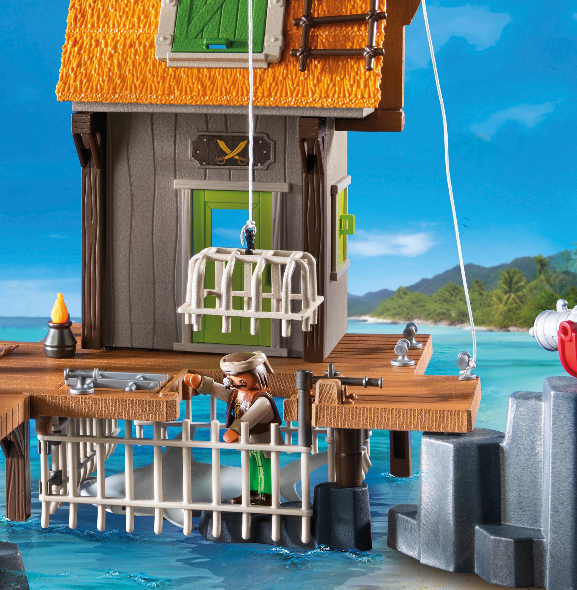 Produktbild PLAYMOBIL 71792 - Pirates - Piratenhafen mit Seeräuber-Gefängnis 6 von 6