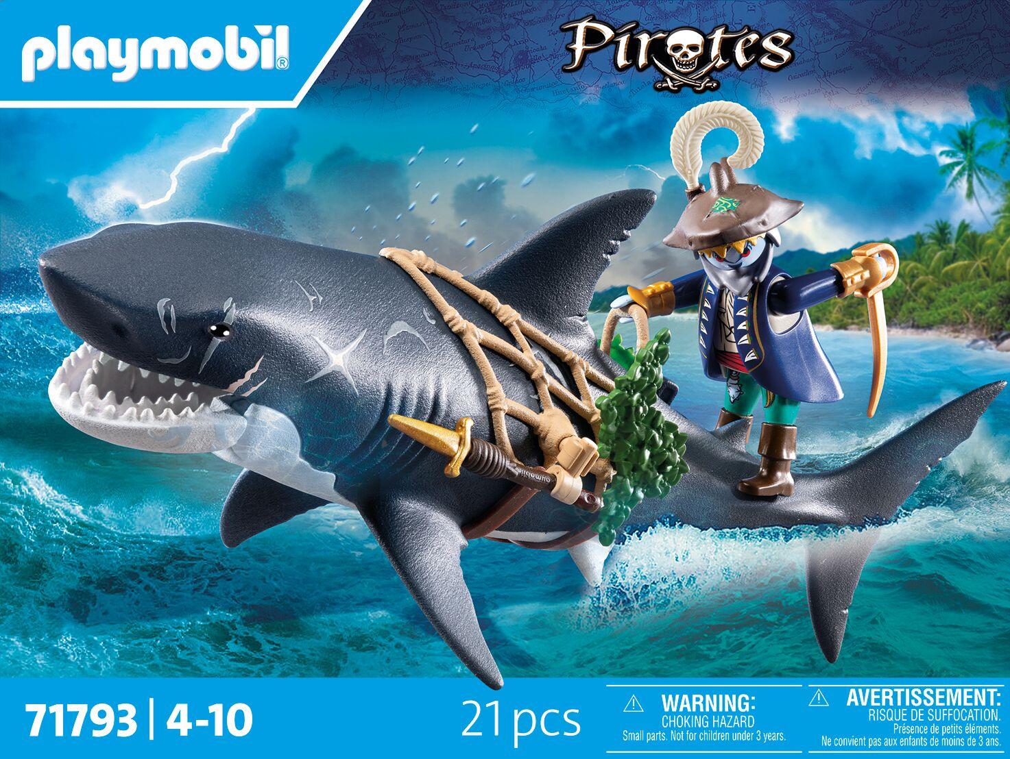 Produktbild PLAYMOBIL 71793 - Pirates - Gefahr durch Riesenhai 3 von 4