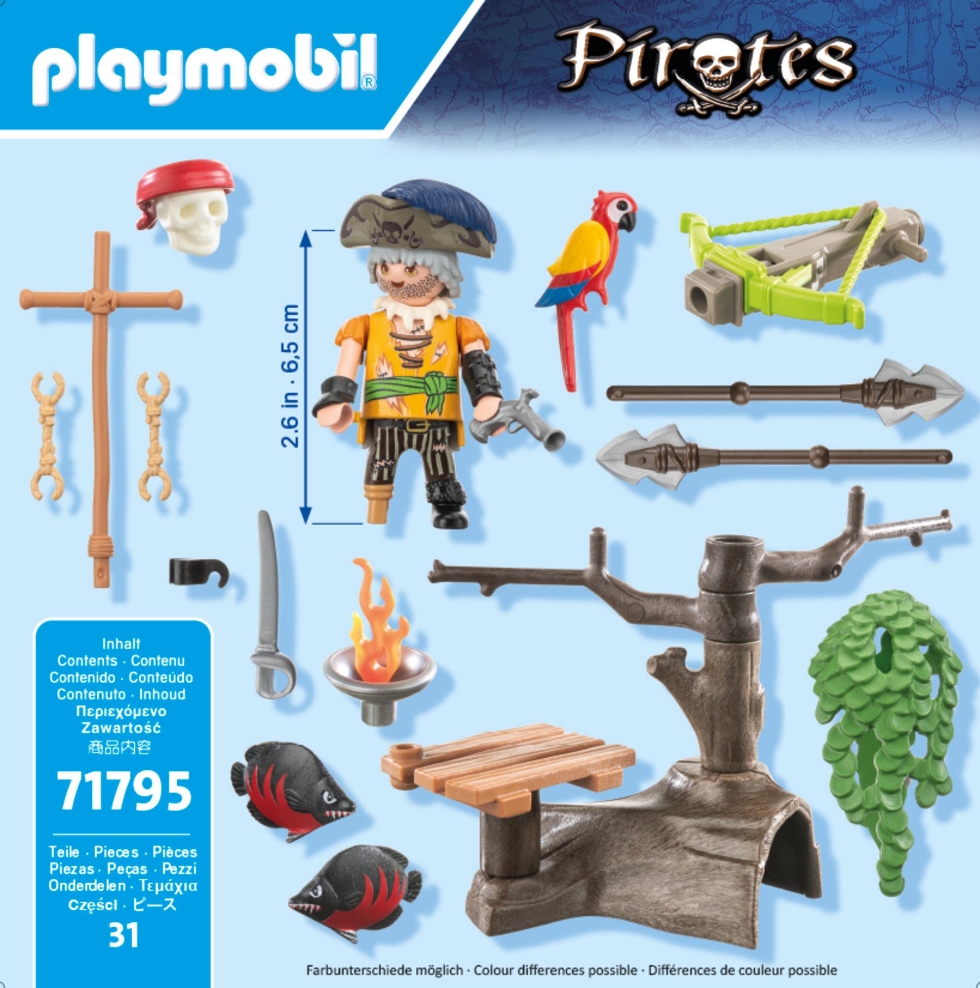 Produktbild PLAYMOBIL 71795 - Pirates - Pirat mit Balliste 2 von 4