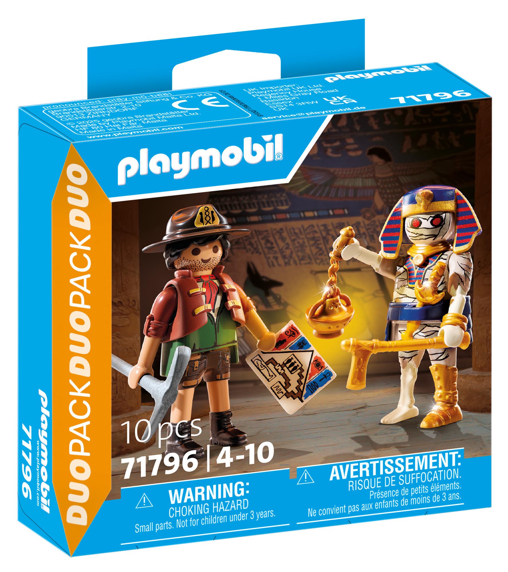 PLAYMOBIL 71796 DUOPACK Schatzsucher und Mumie