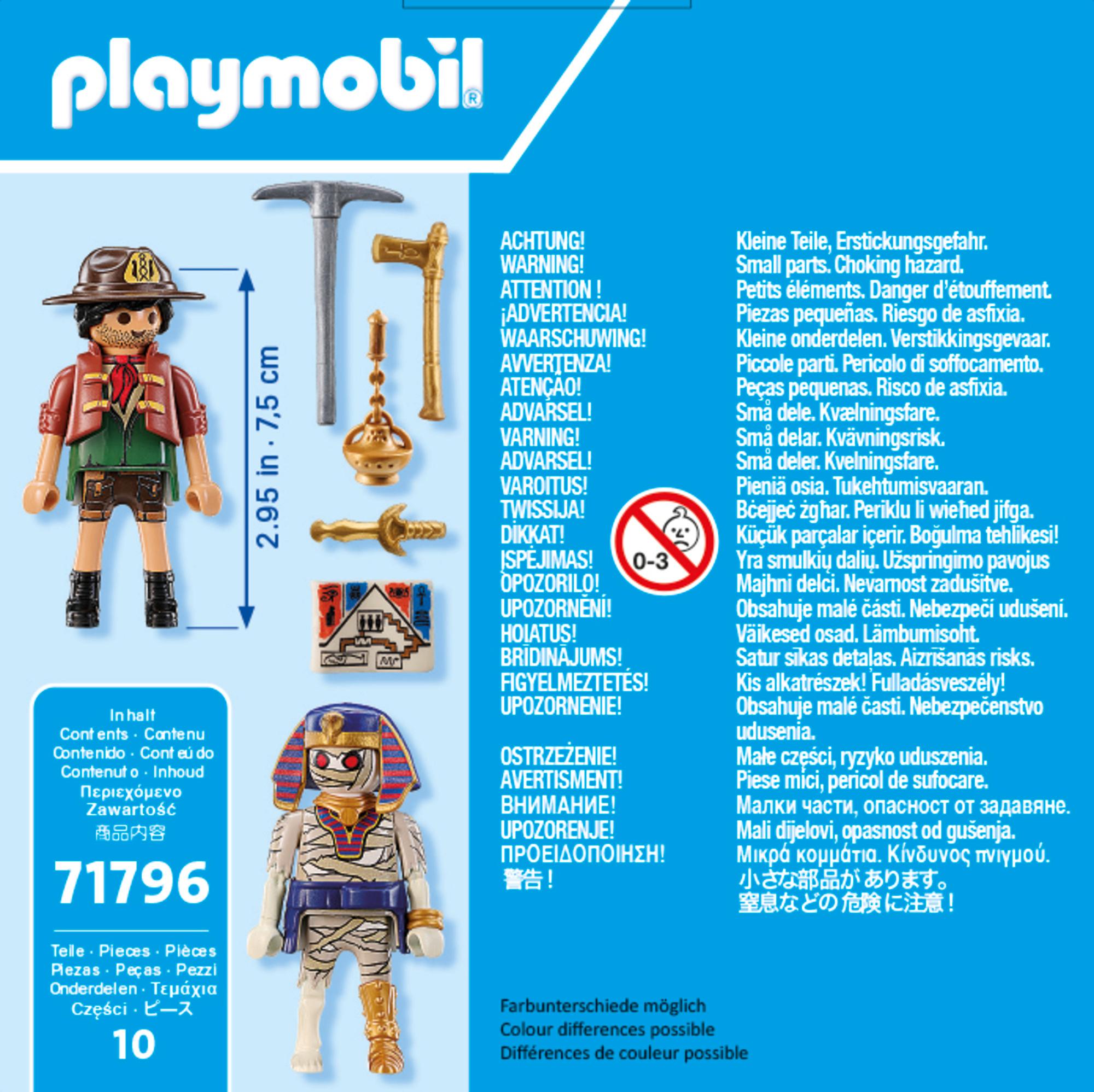 Produktbild PLAYMOBIL 71796 DUOPACK Schatzsucher und Mumie 2 von 4