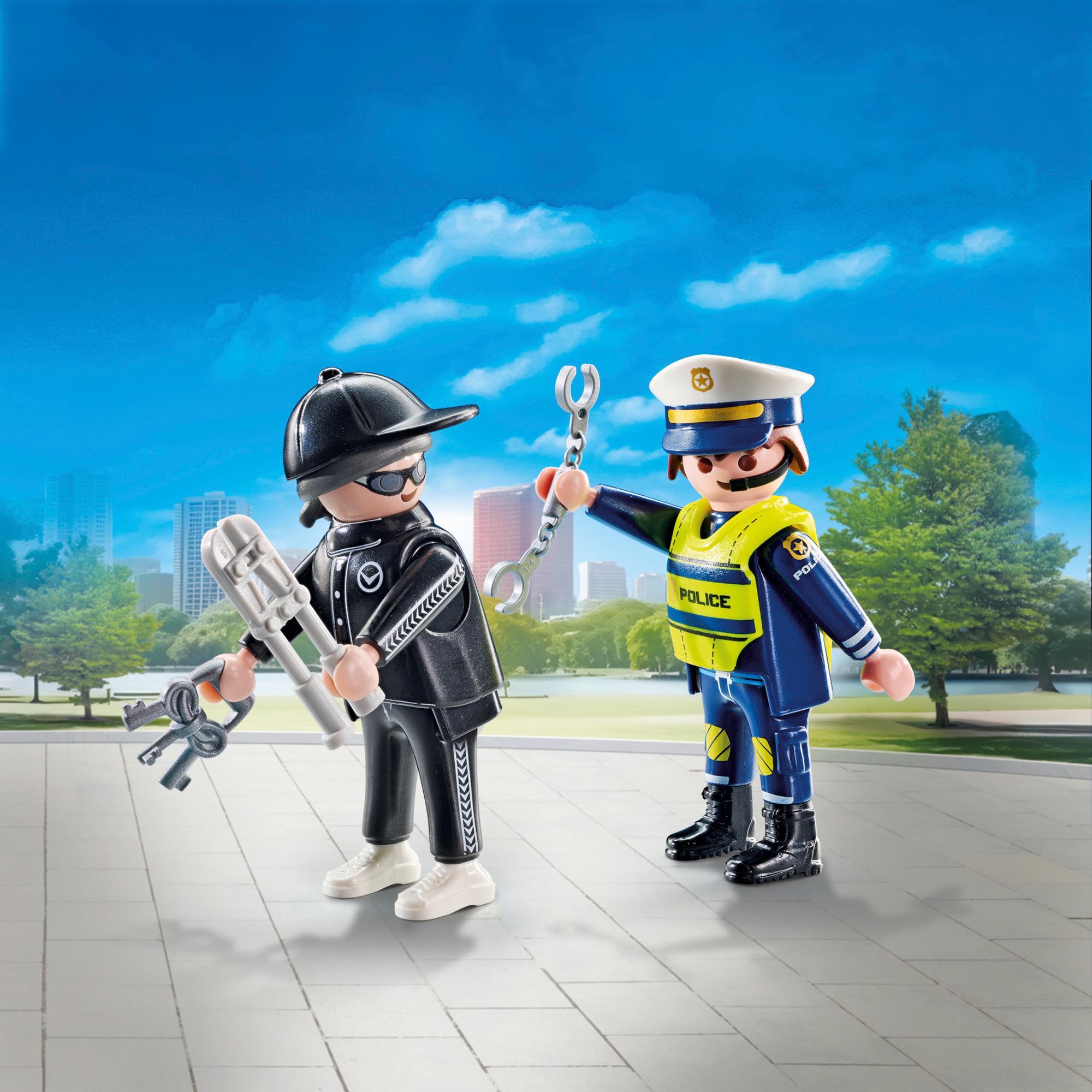 Produktbild PLAYMOBIL 71804 DUOPACK Polizist und Einbrecher 4 von 4
