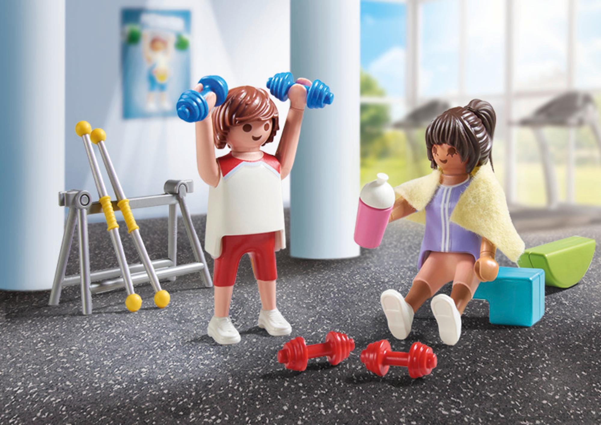 Produktbild PLAYMOBIL 71806 - my Life - Fitnesstraining 4 von 4