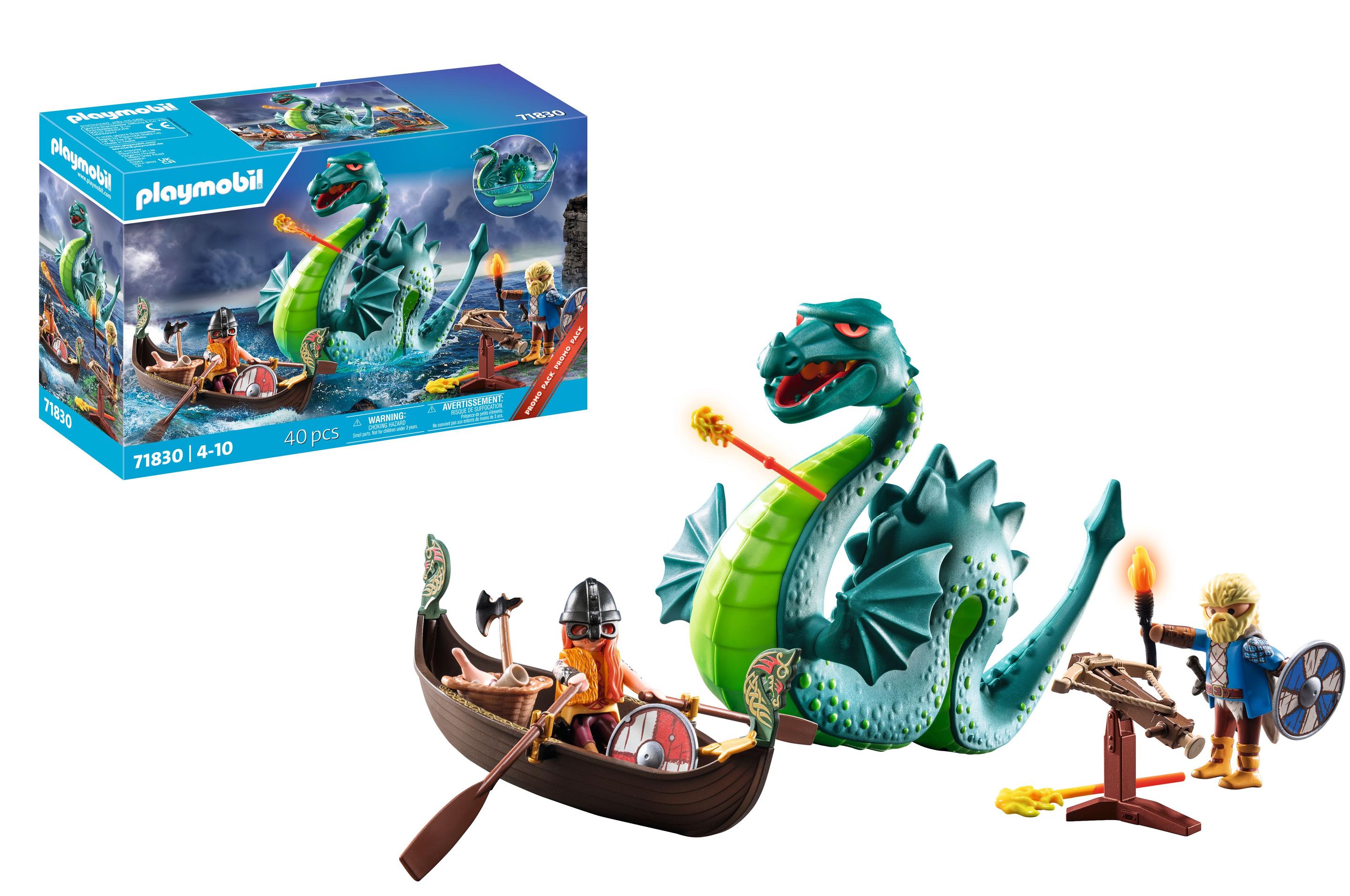 Produktbild PLAYMOBIL 71830 - History - Wikinger mit Seeungeheuer 4 von 6