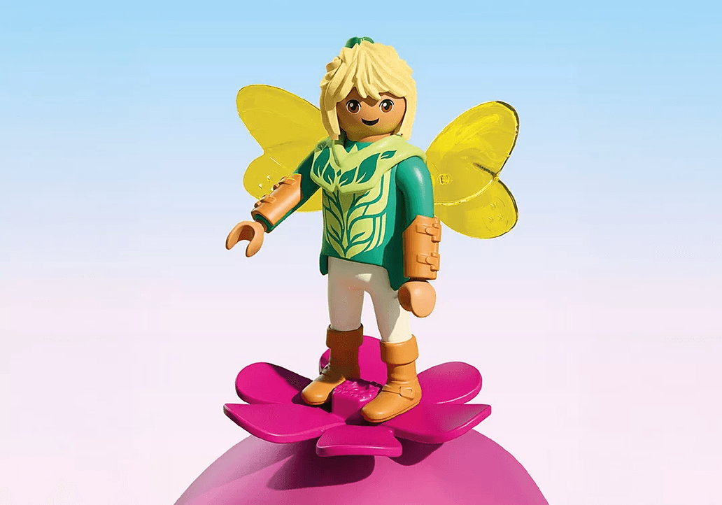 PLAYMOBIL 71838 – Gemütliches Feenzuhause mit Goldeinhorn und Stall