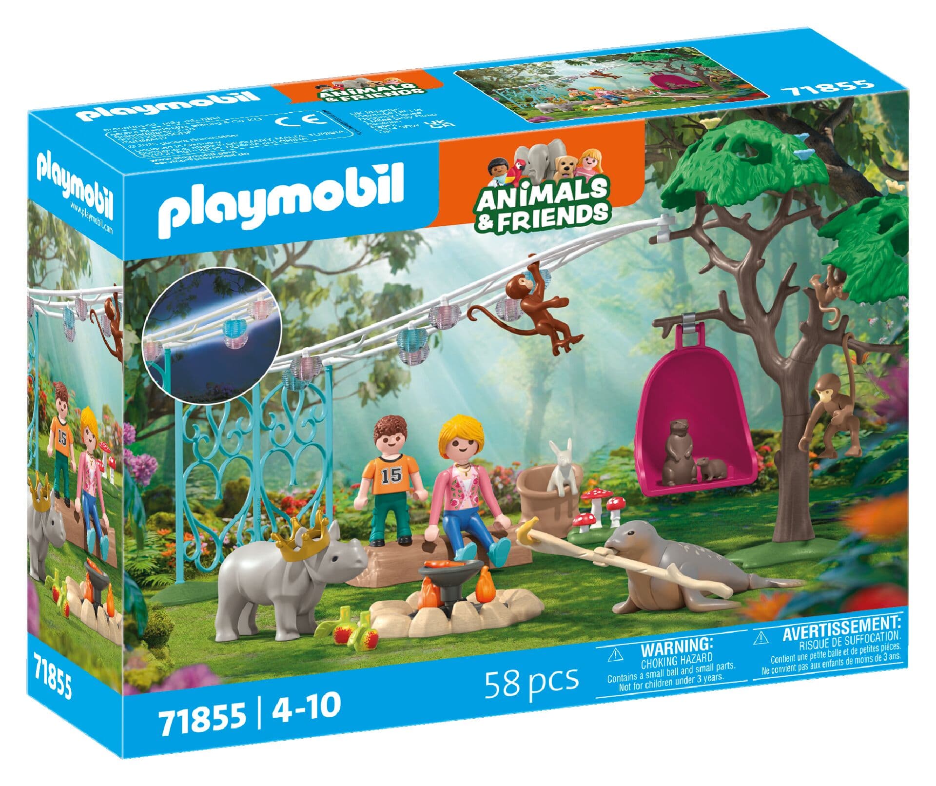 PLAYMOBIL 71855 - Animals and Friends - Lustige Geburtstagsparty