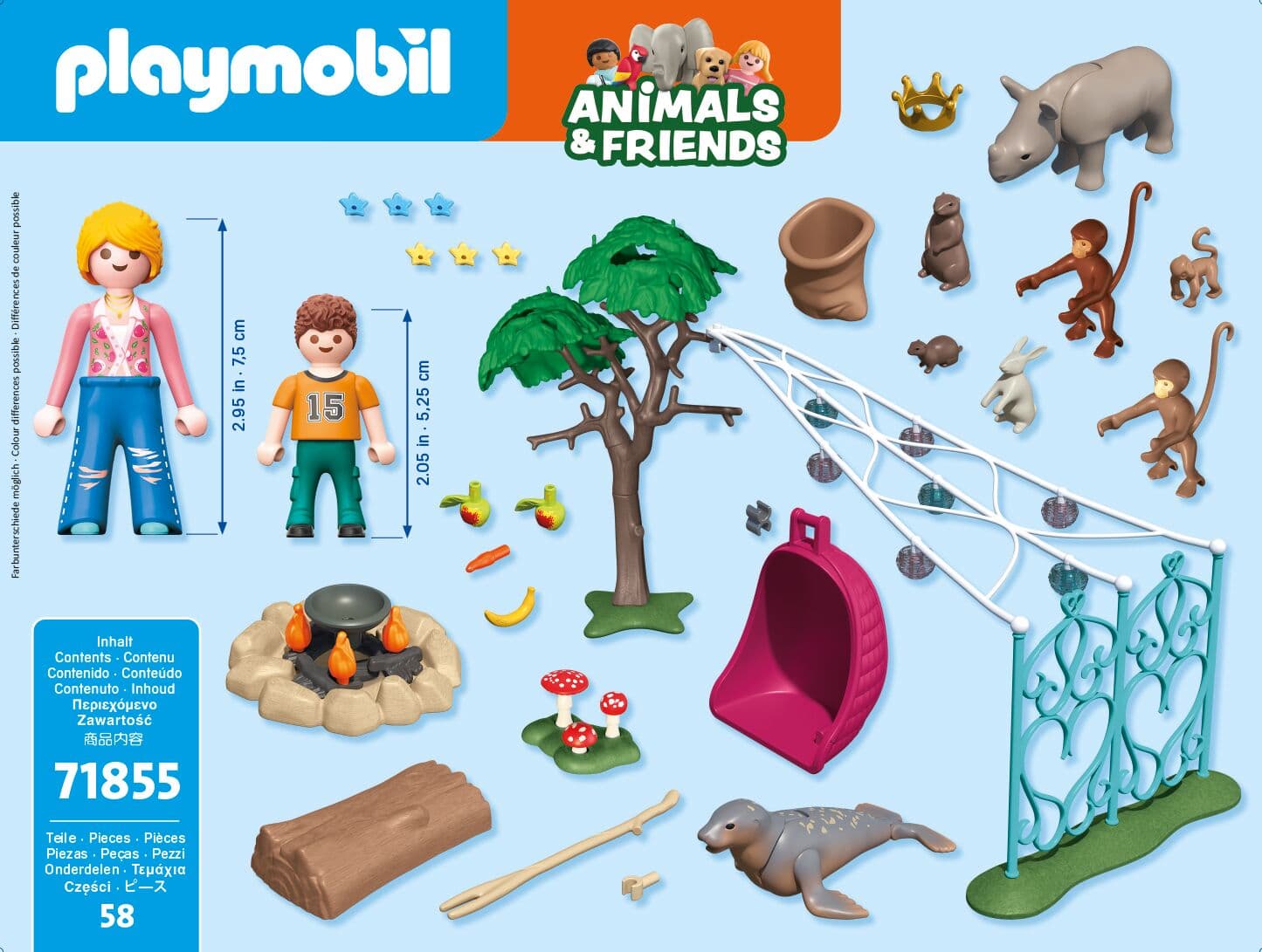Produktbild PLAYMOBIL 71855 - Animals and Friends - Lustige Geburtstagsparty 2 von 4
