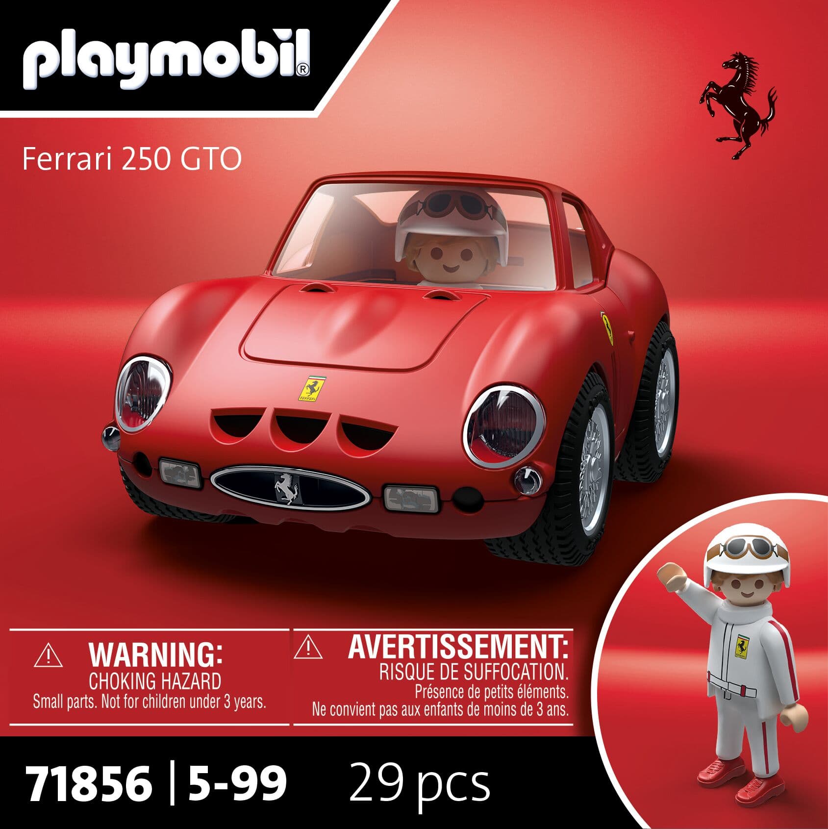 Produktbild PLAYMOBIL 71856 - Cars - PLAYMOBIL X Ferrari 250 GTO 4 von 4