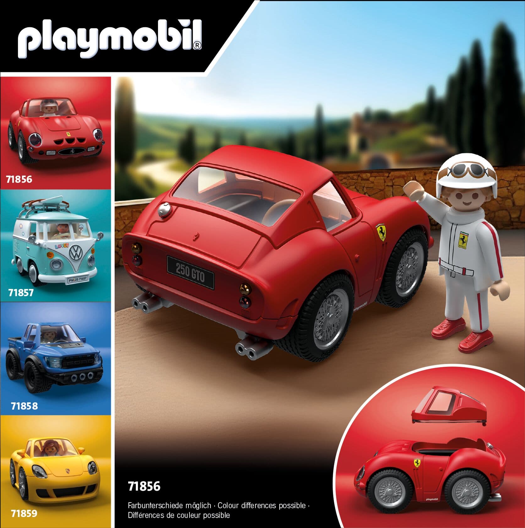 Produktbild PLAYMOBIL 71856 - Cars - PLAYMOBIL X Ferrari 250 GTO 2 von 4