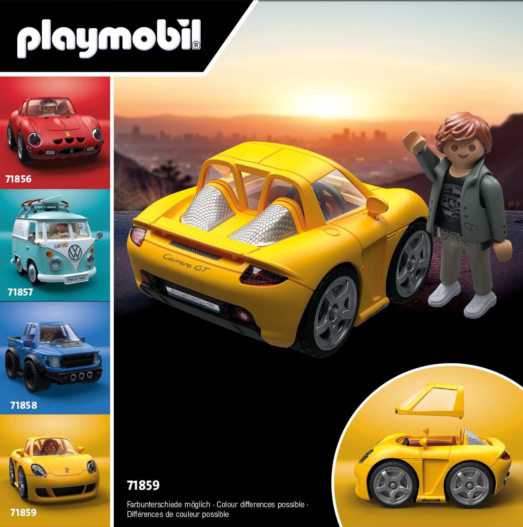 Produktbild PLAYMOBIL 71859 - Cars - PLAYMOBIL X Porsche Carrera GT 2 von 4