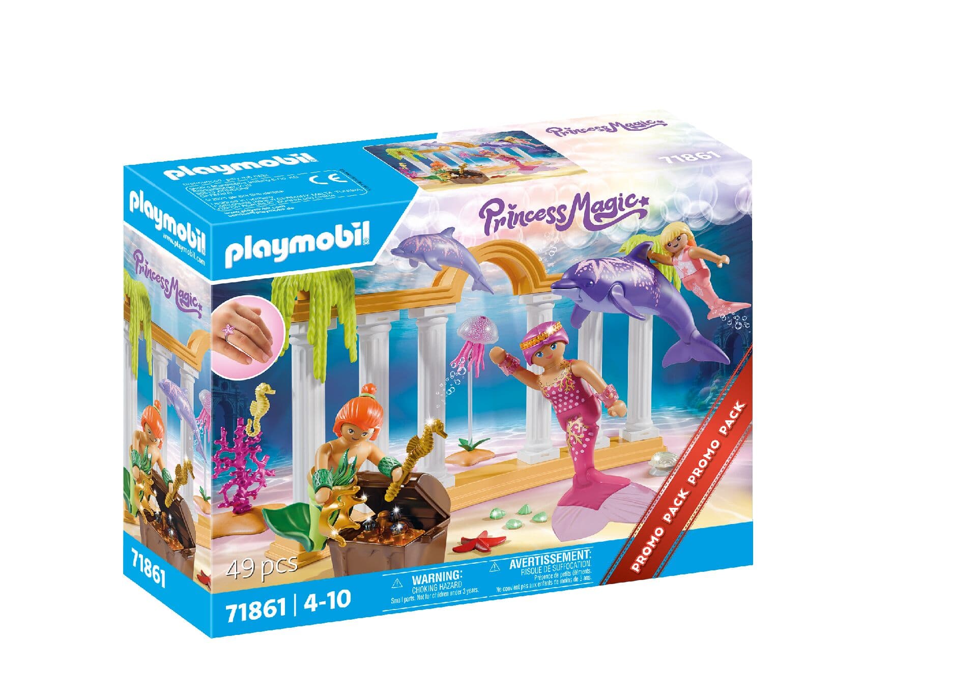 PLAYMOBIL 71861 - Princess Magic - Schatzsuche mit U-Boot