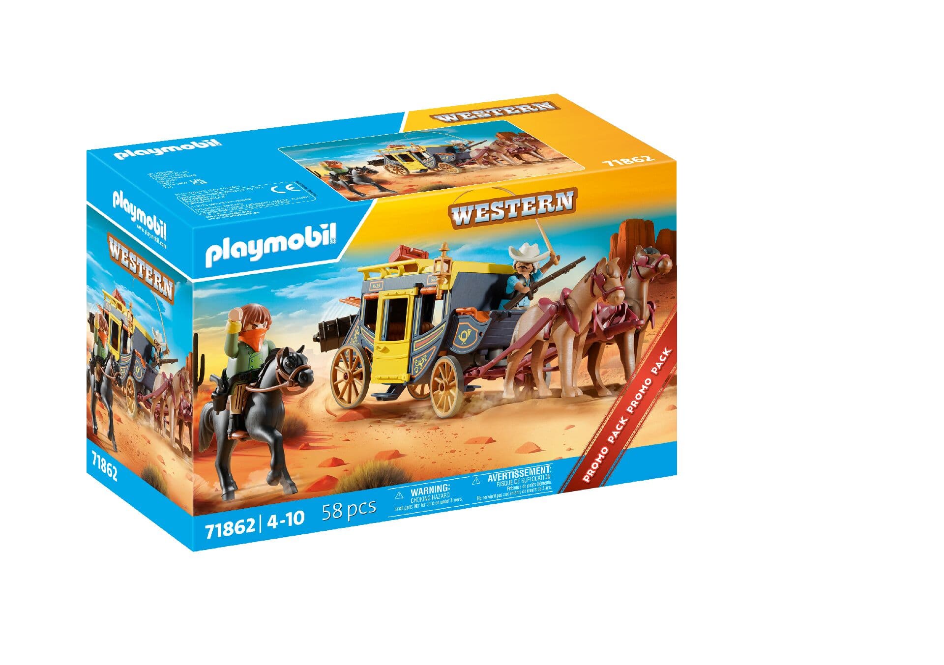 PLAYMOBIL 71862 - History - Postkutschenüberfall im Wilden Westen