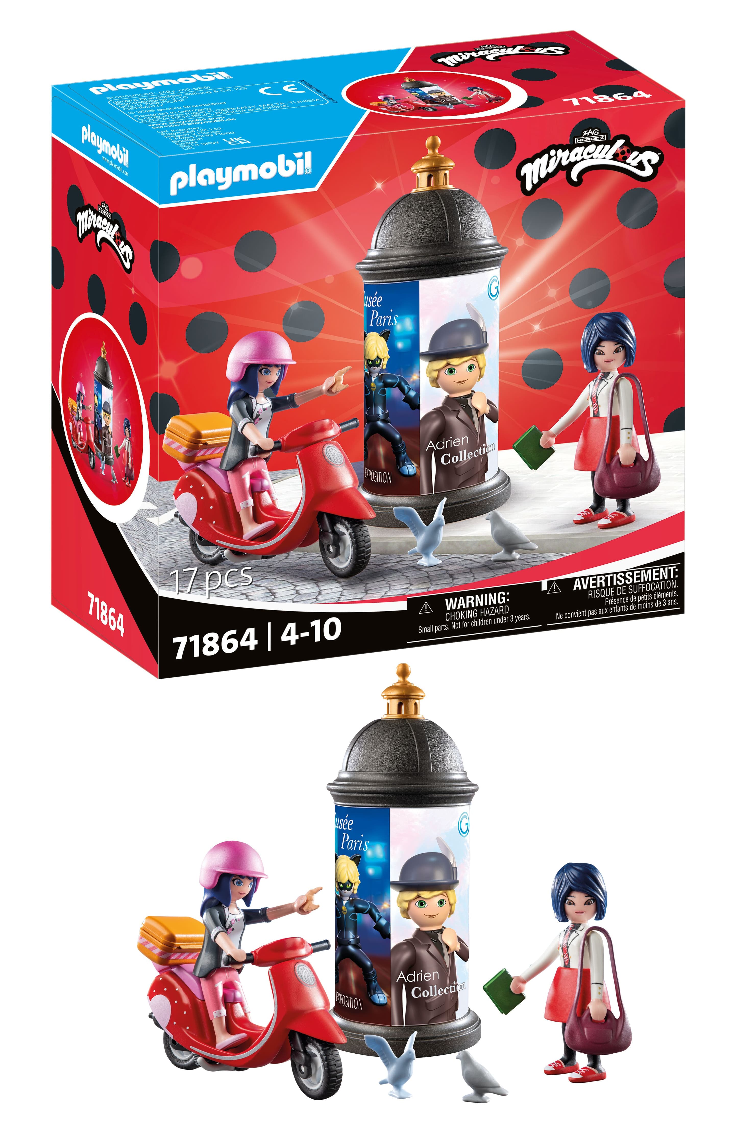 Produktbild PLAYMOBIL 71864 Miraculous: Rollerfahrt durch Paris 3 von 5