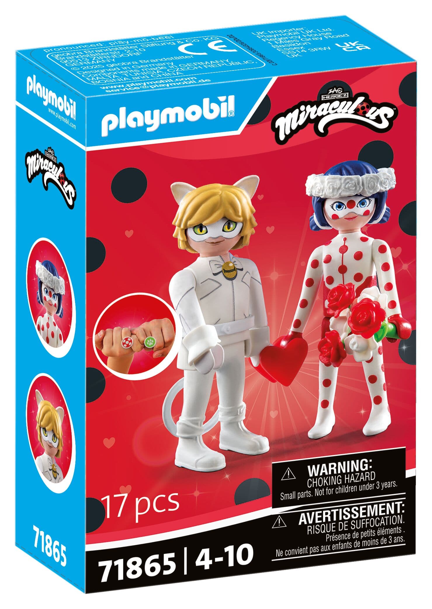 PLAYMOBIL 71865 Miraculous: Ladybugs & Cat Noirs Hochzeitstraum