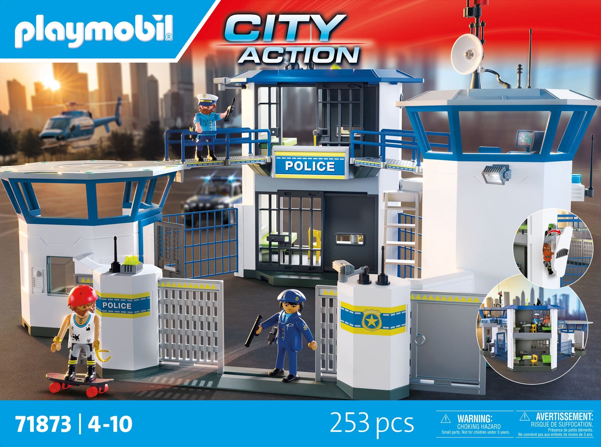 Produktbild PLAYMOBIL 71873 - City Action - Polizei-Kommandozentrale 2 von 4
