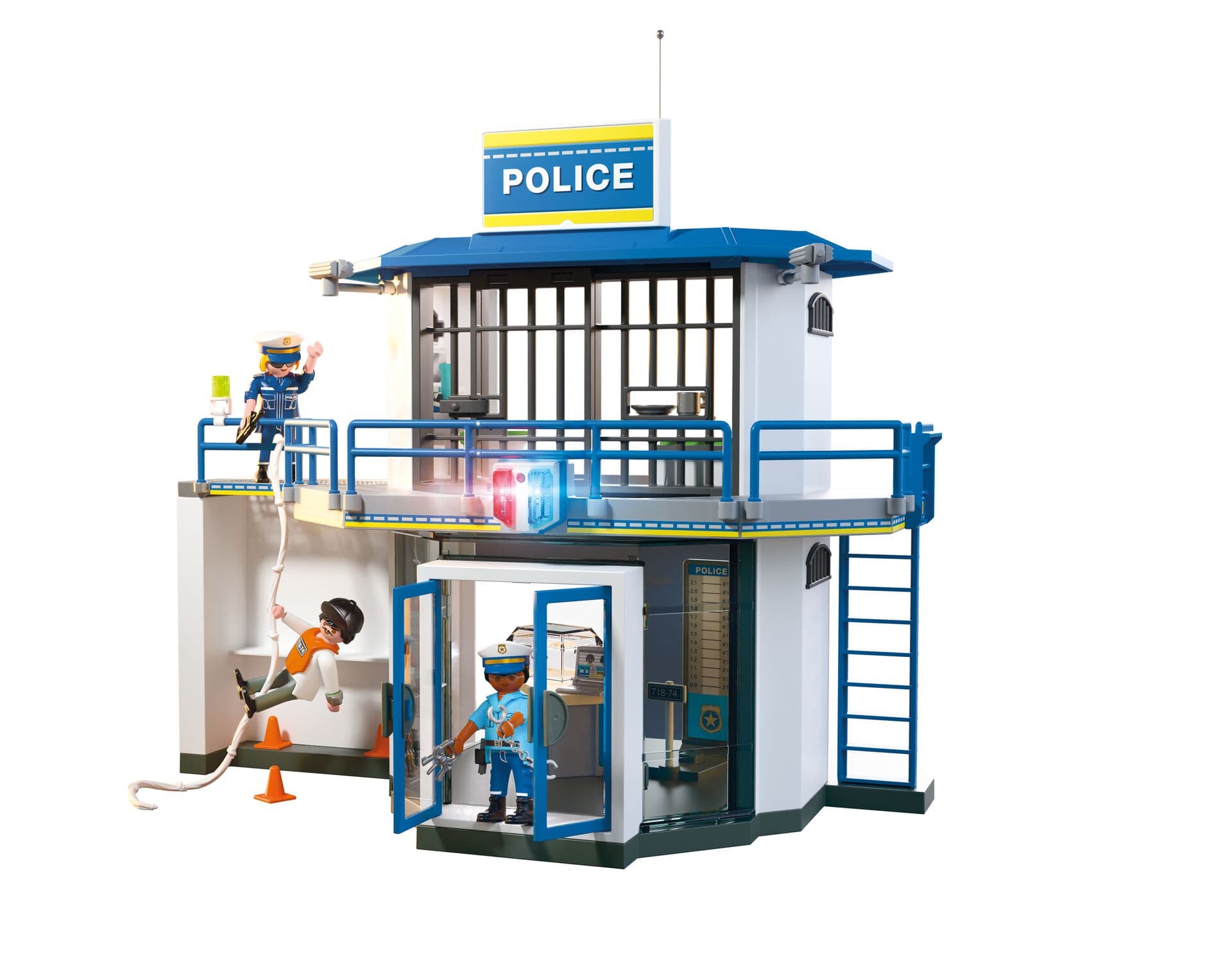 Produktbild PLAYMOBIL 71874 - City Action - Polizeiwache mit Fahndungsraum 4 von 4