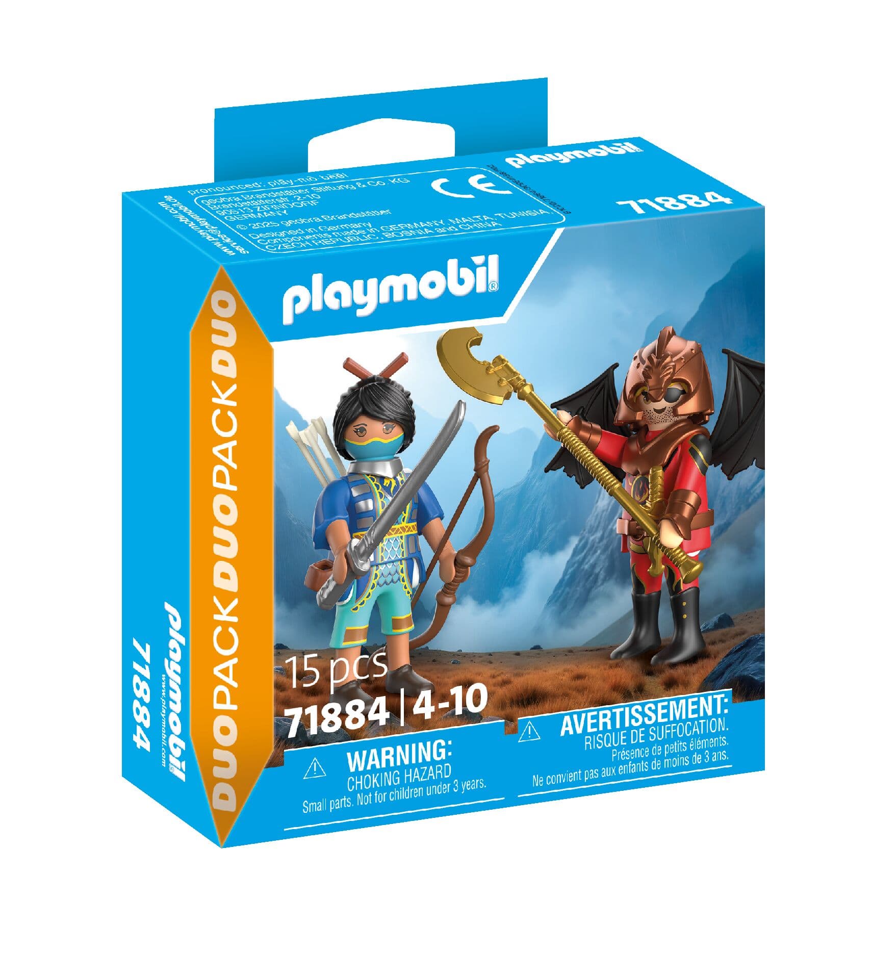 PLAYMOBIL 71884 DuoPack Novelmore vs. Burnham Duell