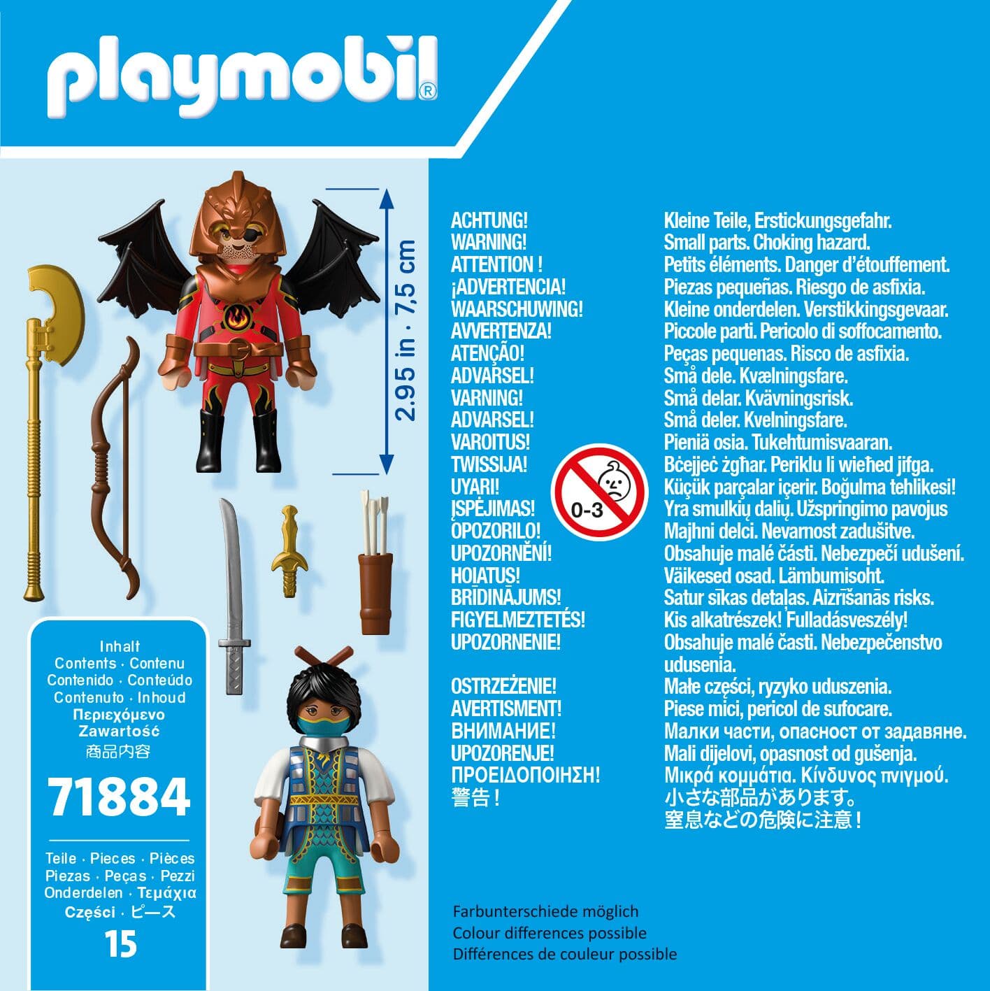 Produktbild PLAYMOBIL 71884 DuoPack Novelmore vs. Burnham Duell 2 von 5