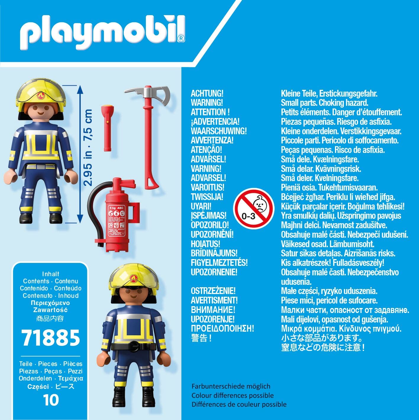 Produktbild PLAYMOBIL 71885 DuoPack Feuerwehr 2 von 5