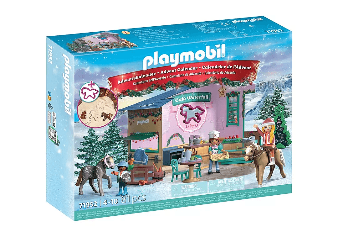 PLAYMOBIL 71952 - Horses of Waterfall -  Adventskalender: Weihnachtsbacken im Reitercafé