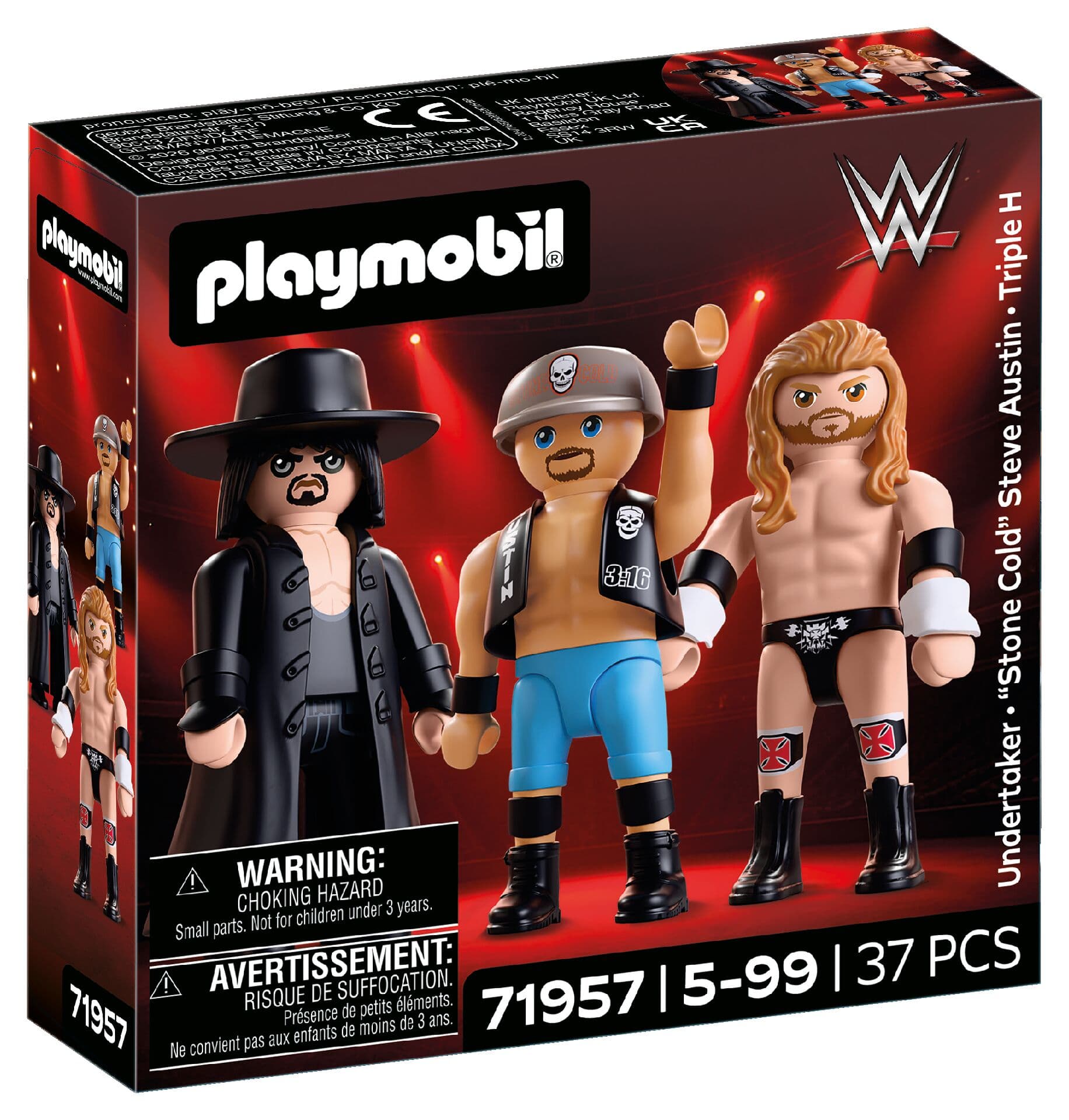 PLAYMOBIL 71957 WWE Attitude Era Multipack