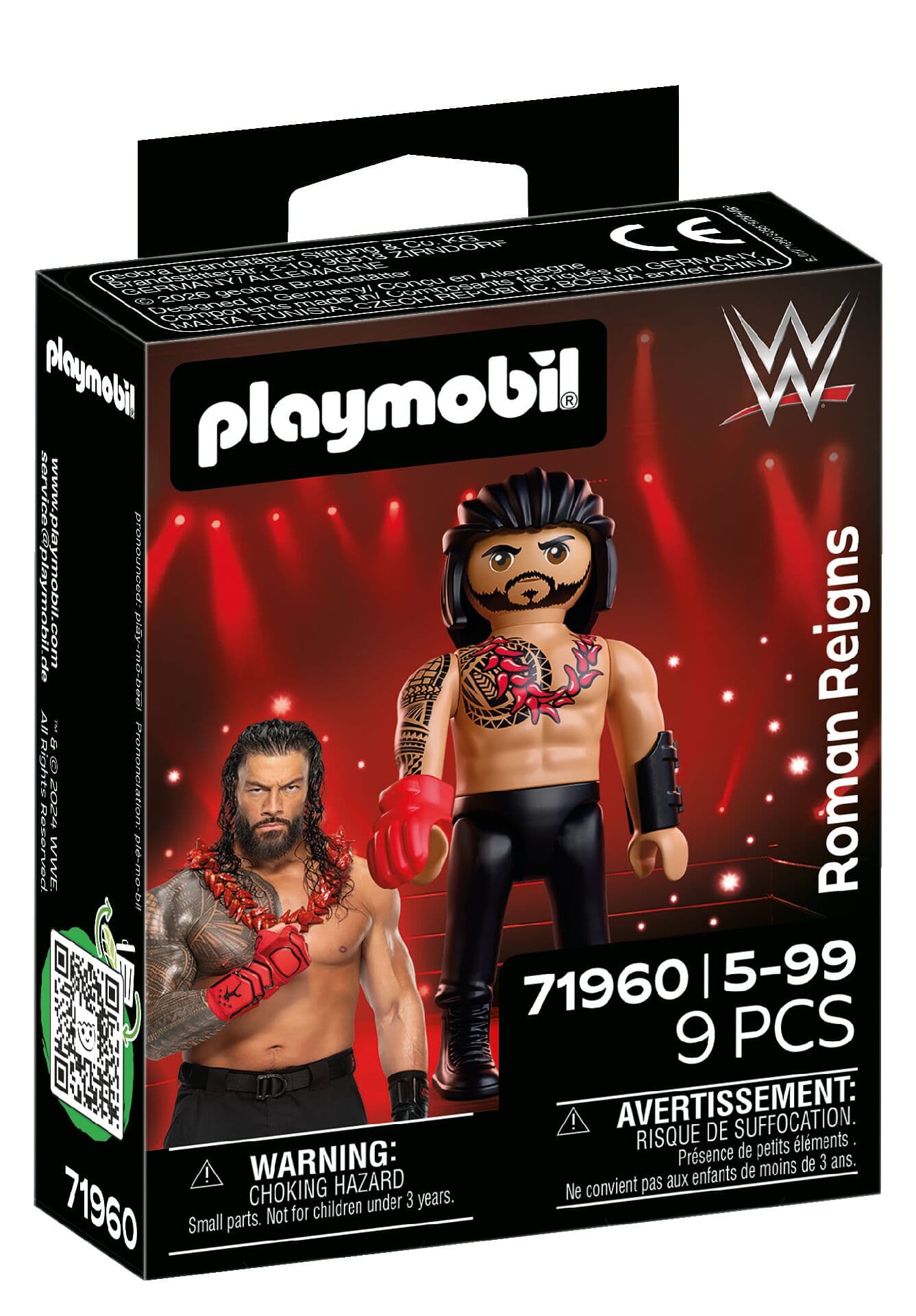 PLAYMOBIL 71960 WWE Roman Reigns