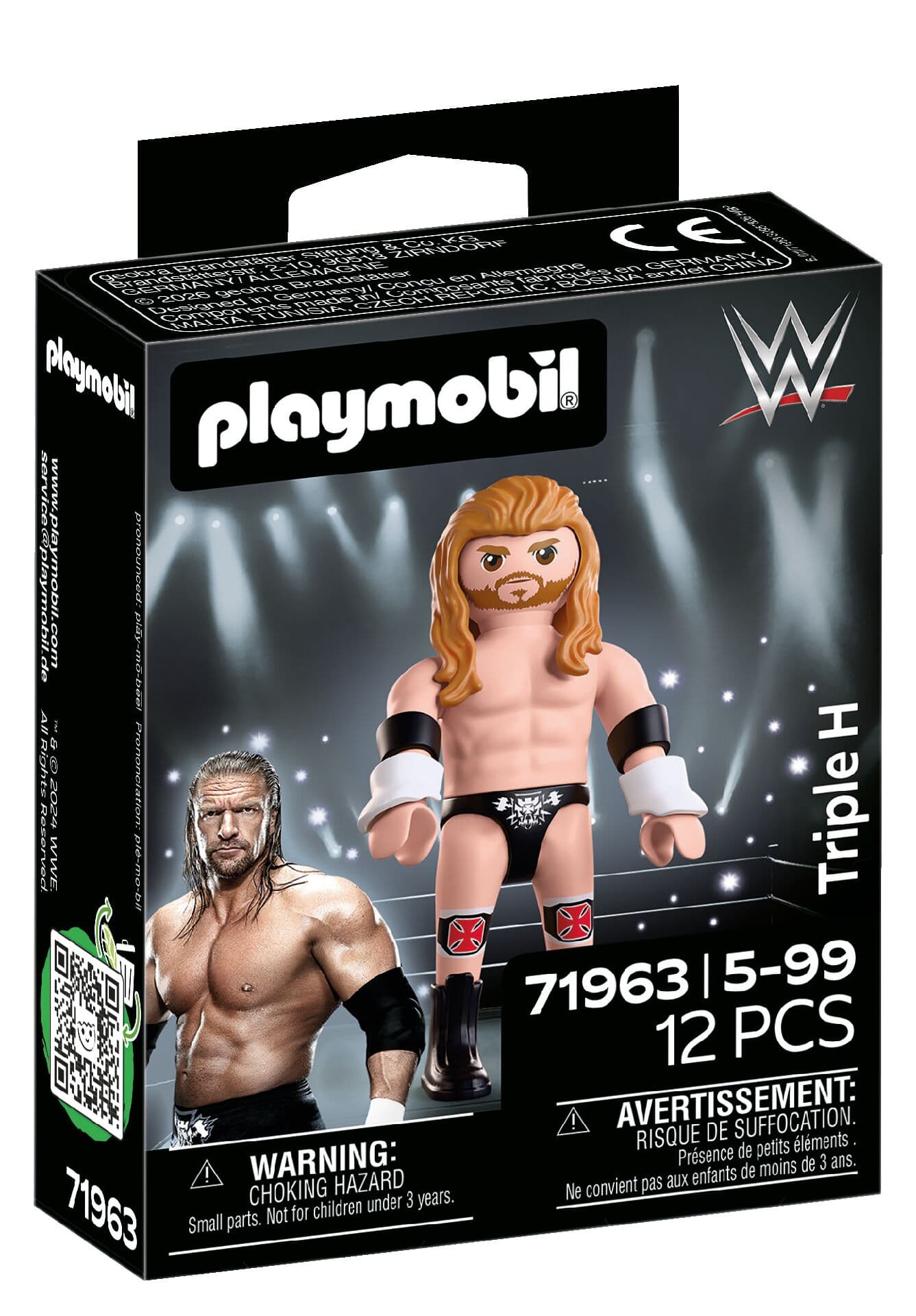 PLAYMOBIL 71963 WWE Triple H