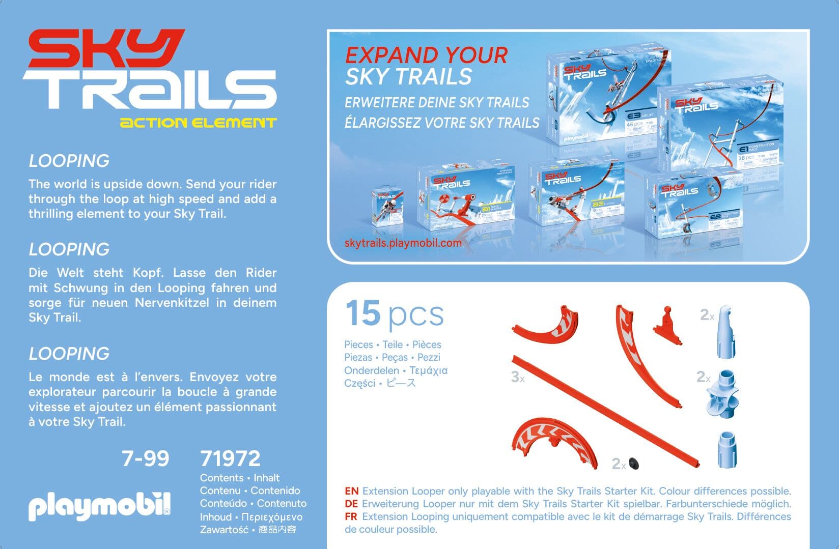 Produktbild PLAYMOBIL 71972 Sky Trails: Looping 2 von 4