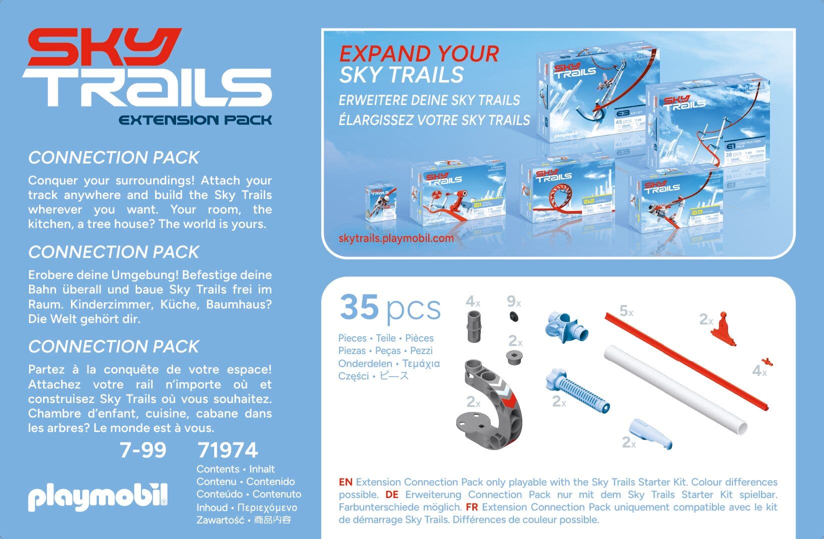 Produktbild PLAYMOBIL 71974 Sky Trails: Connection Pack 2 von 4