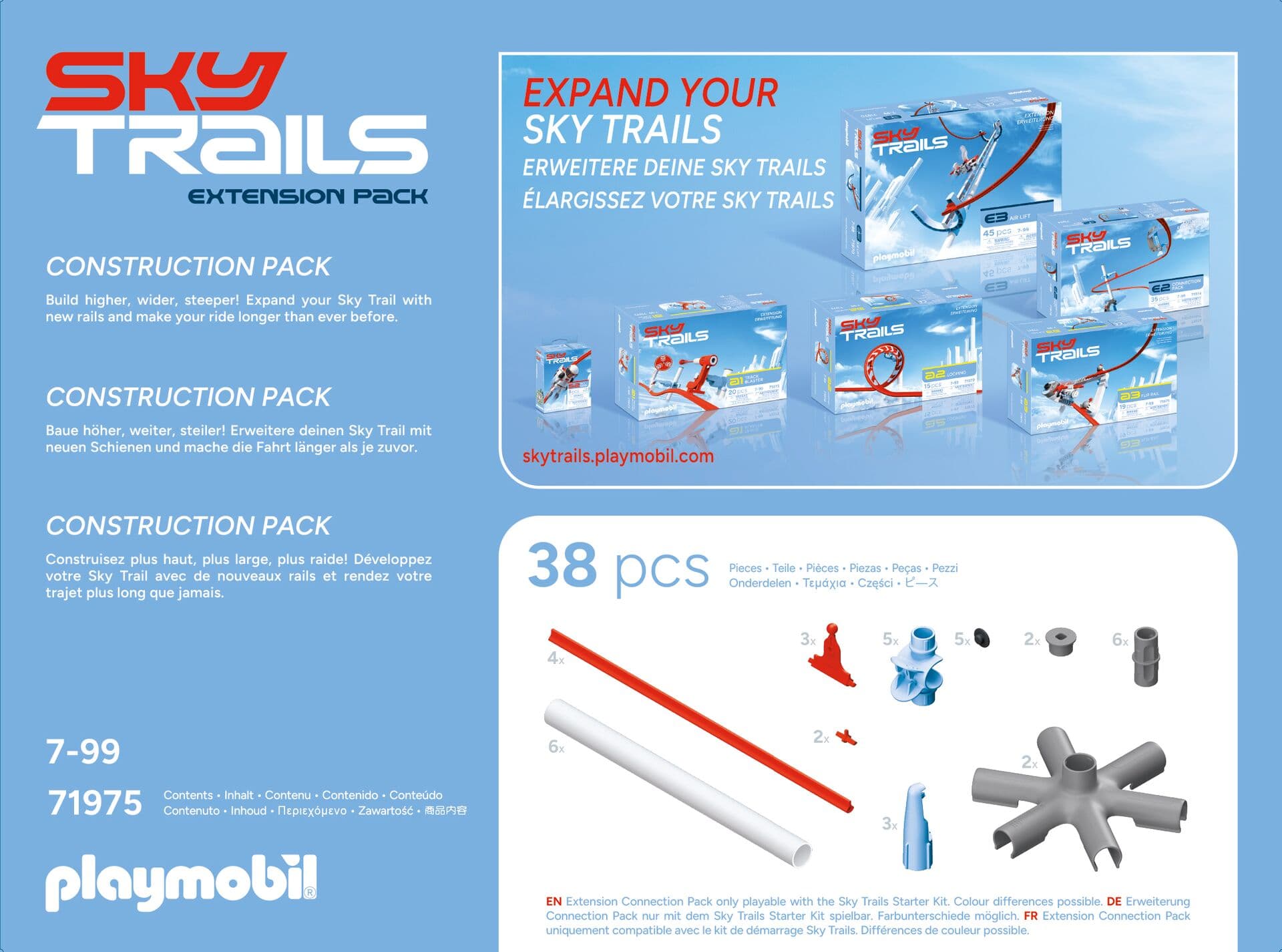 Produktbild PLAYMOBIL 71975 Sky Trails: Construction Pack 2 von 4