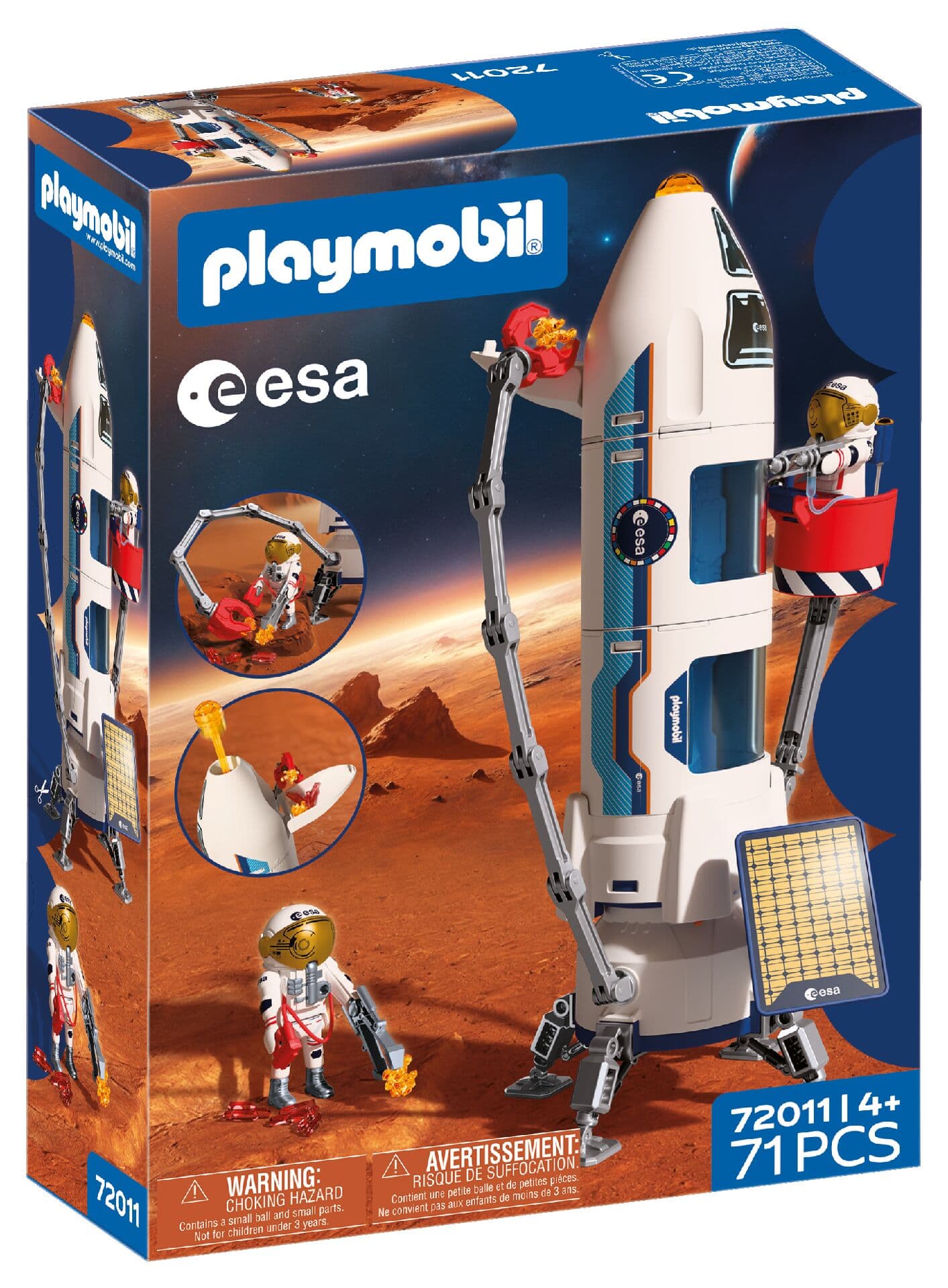 PLAYMOBIL 72011 - City Action - ESA: Mars-Forschungsrakete