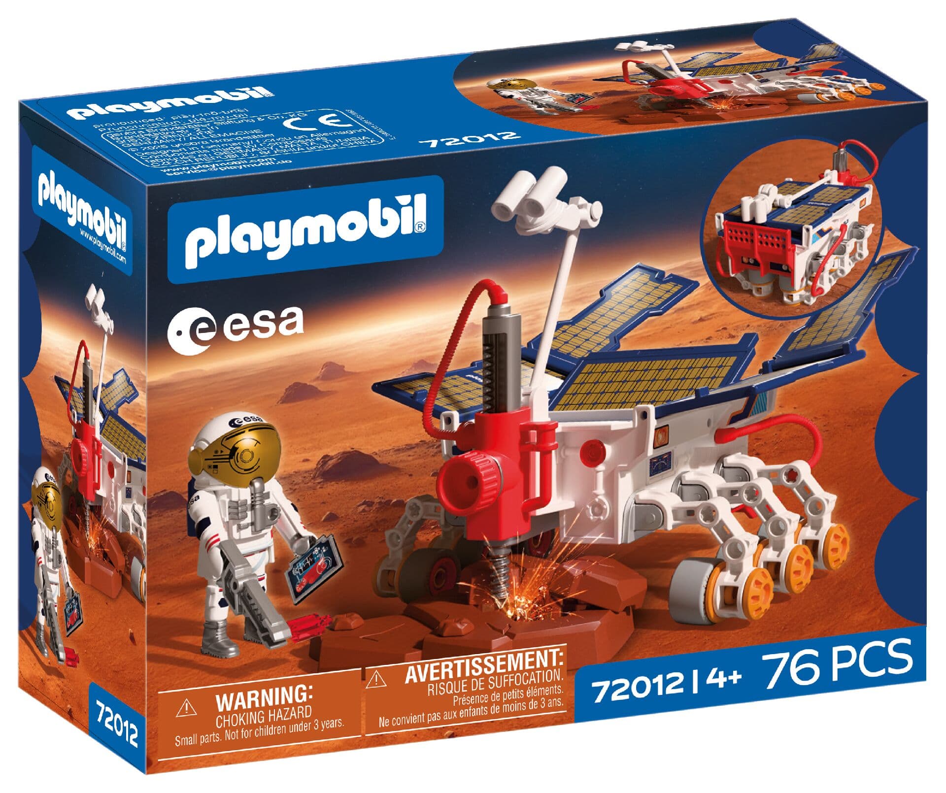 PLAYMOBIL 72012 - City Action - ESA: Mars-Erkundungsrover