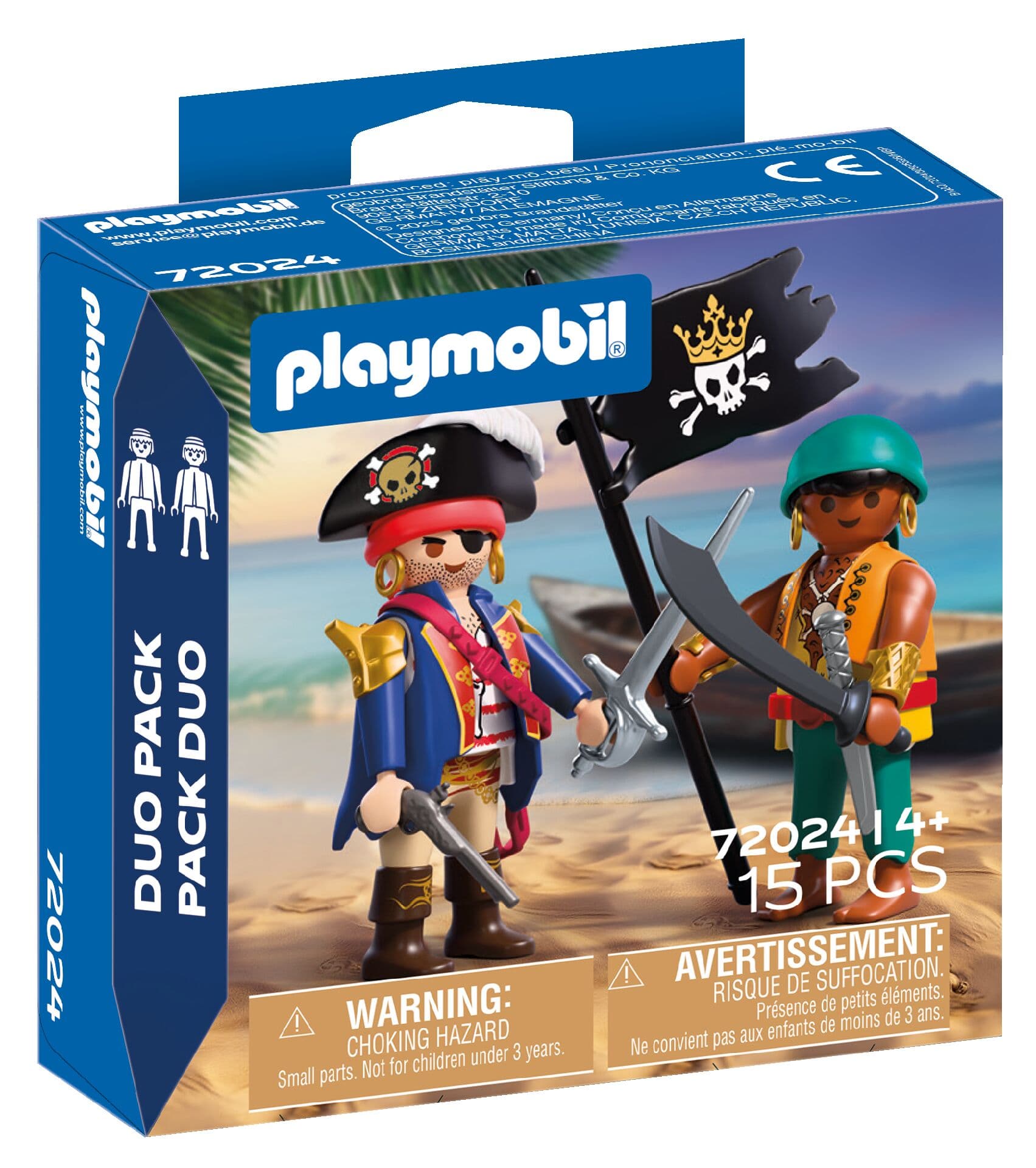 PLAYMOBIL 72024 - Pirates - DuoPack Piraten