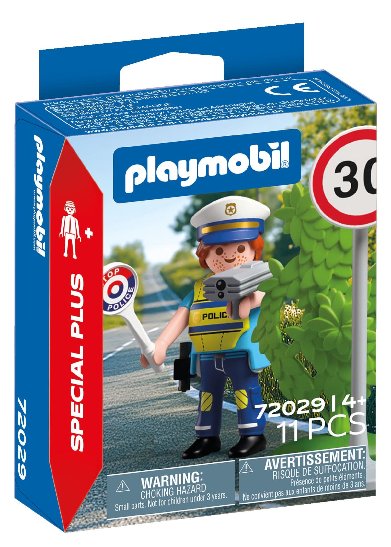 PLAYMOBIL 72029 - City Life - Polizist mit Radar