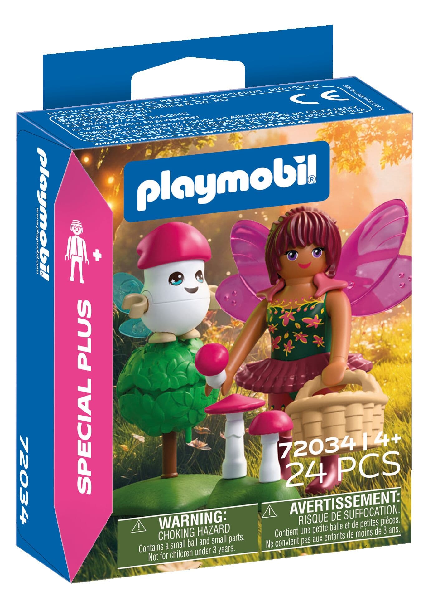 PLAYMOBIL 72034 - Fantasy & Magic - Waldfee mit süßem Helfer