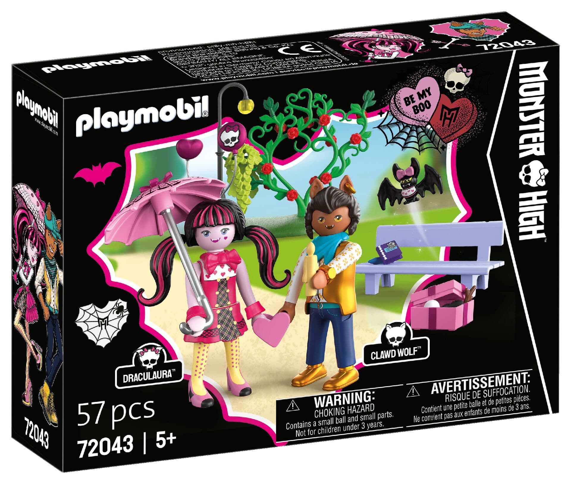 PLAYMOBIL 72043 x Monster High Valentinstagsdate