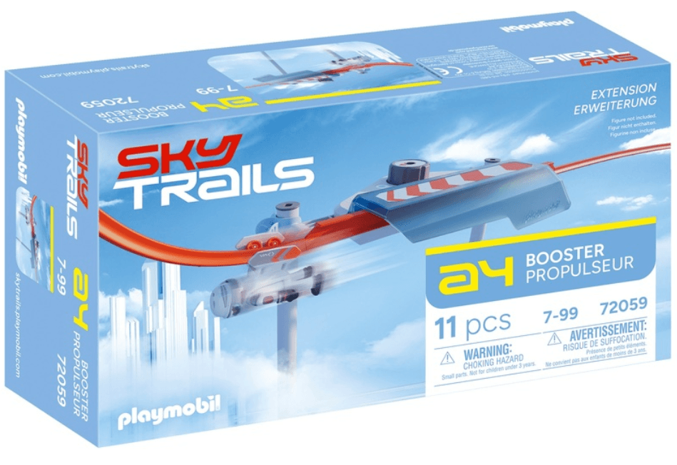 PLAYMOBIL 72059 Sky Trails: Booster  – Erweiterung für Highspeed-Action & Loopings