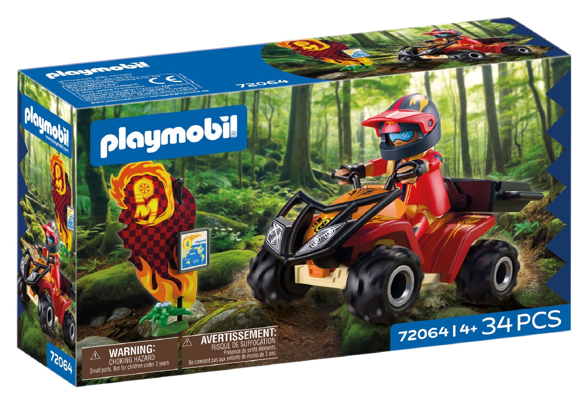 PLAYMOBIL 72064 - City Action - Offroad Quad