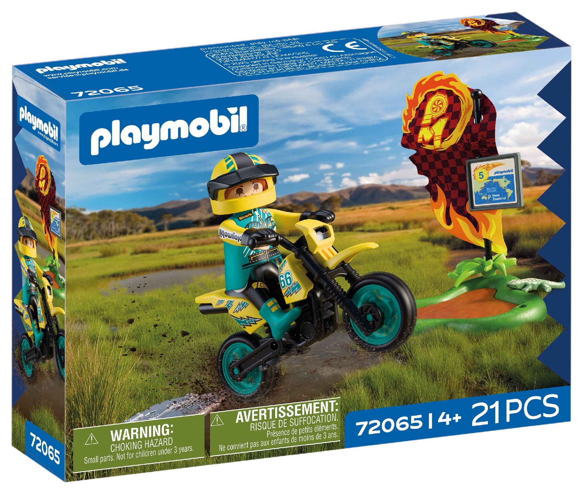 PLAYMOBIL 72065 - City Action - Offroad Motorrad