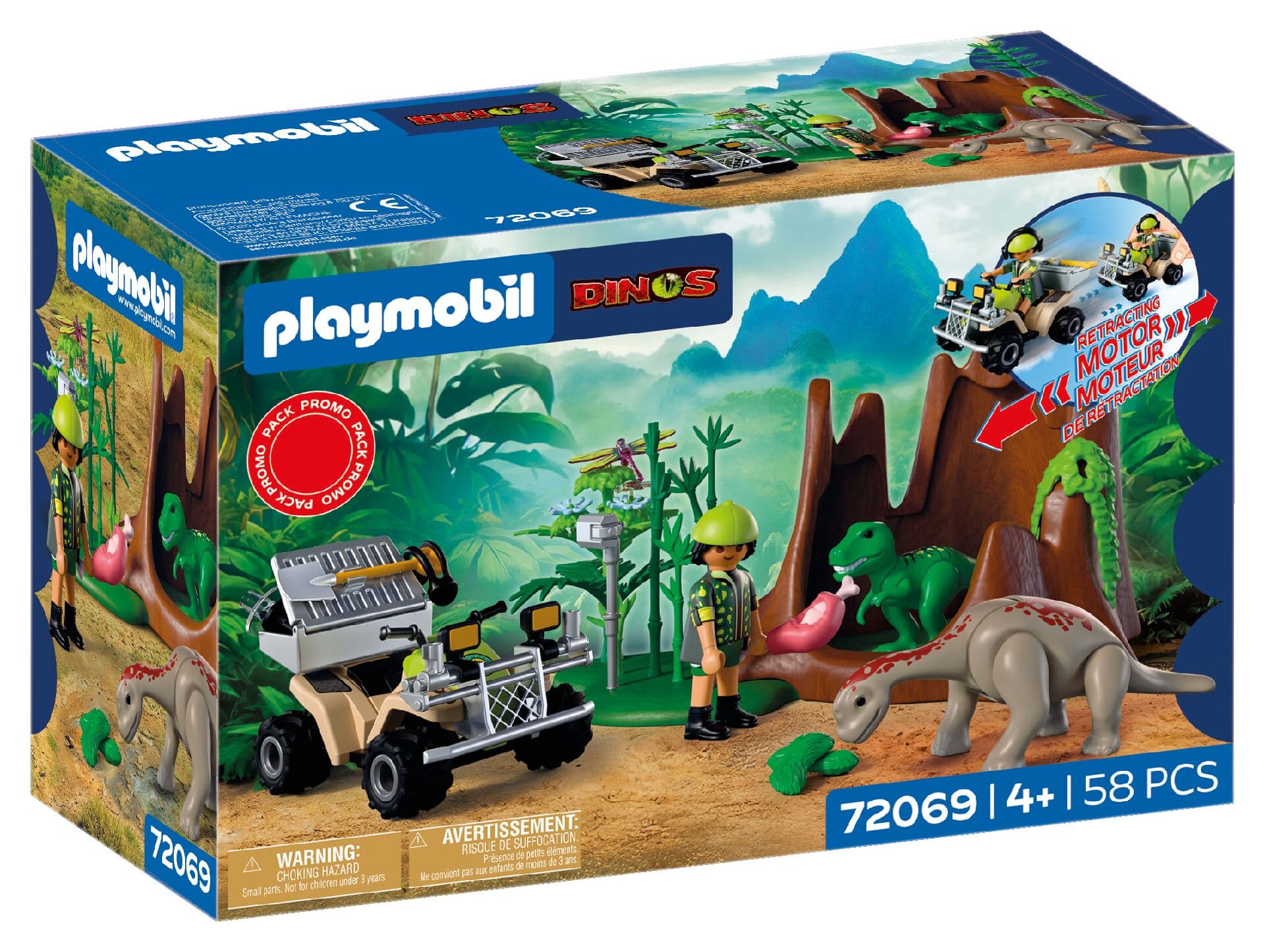 PLAYMOBIL 72069 DINOS Dino-Versteck