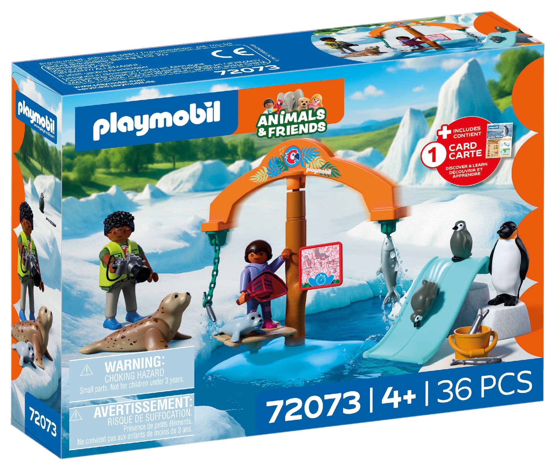 PLAYMOBIL 72073- Animals and Friends - Zoo: Eis-Expedition