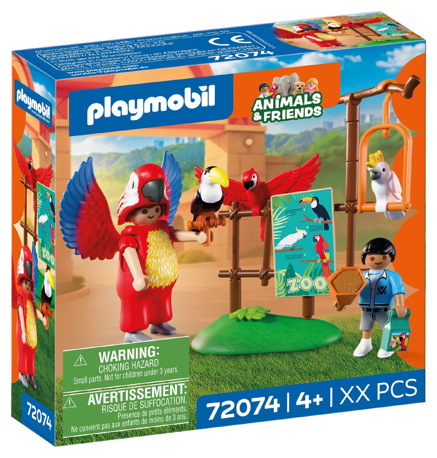 PLAYMOBIL 72074- Animals and Friends - Zoo: Maskottchen